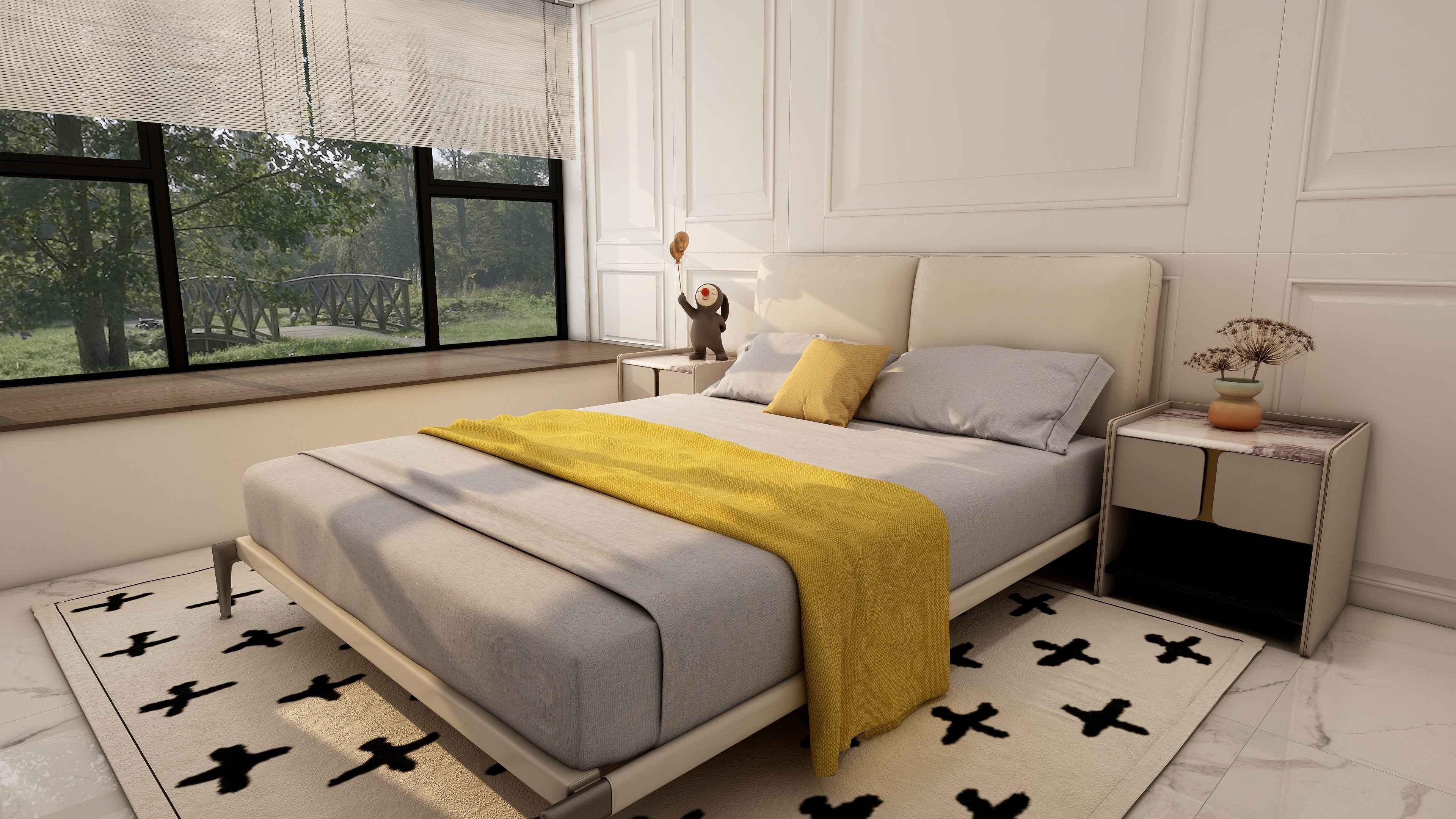 Chic Modern KB-VVCASA-BED-VX3-2060-1 Bed