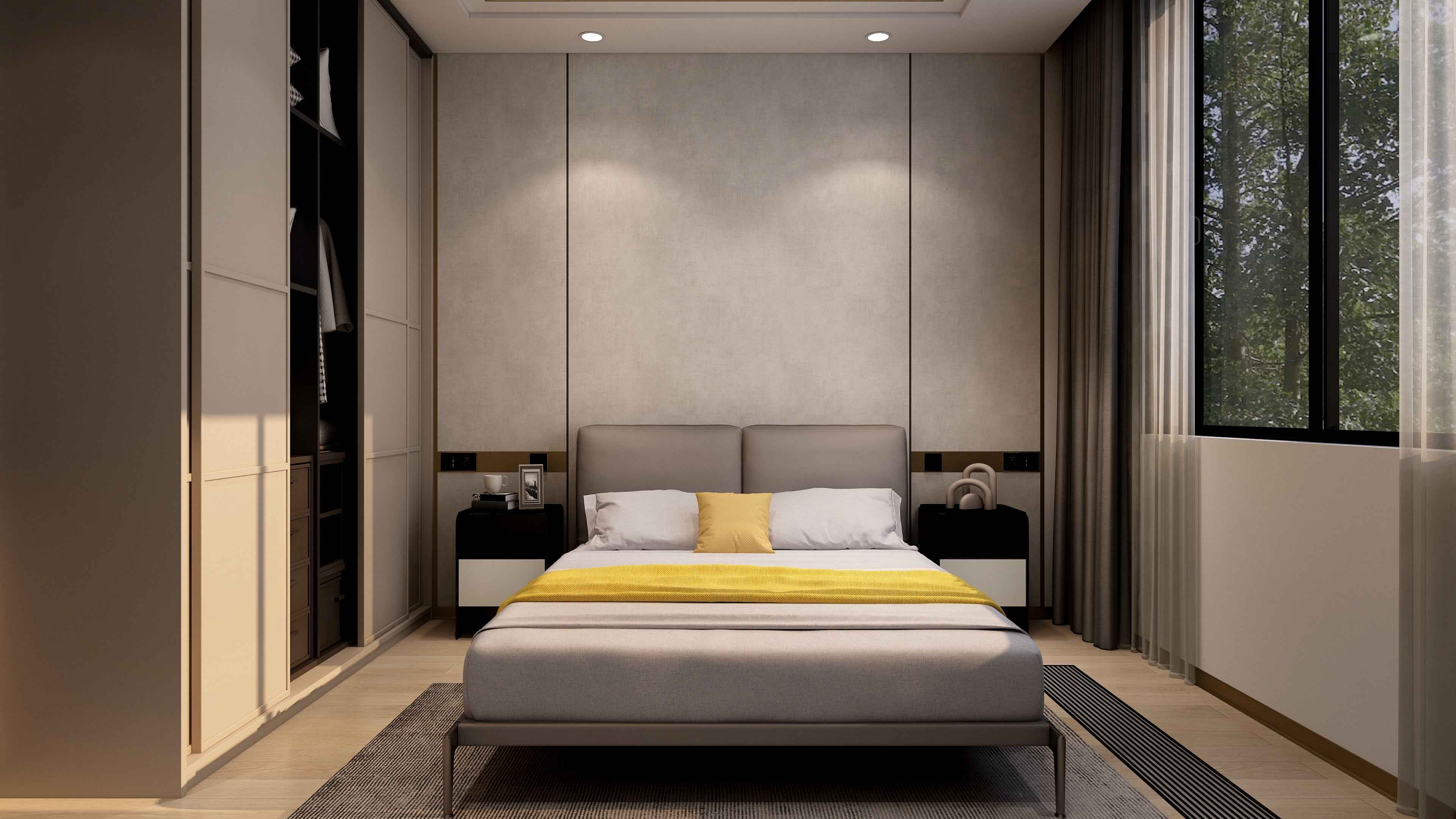 Chic Modern KB-VVCASA-BED-VX3-2060-1 Bed