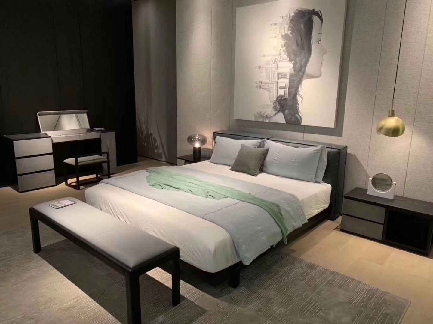 Minimalist Stone Bench HB5-1801-3