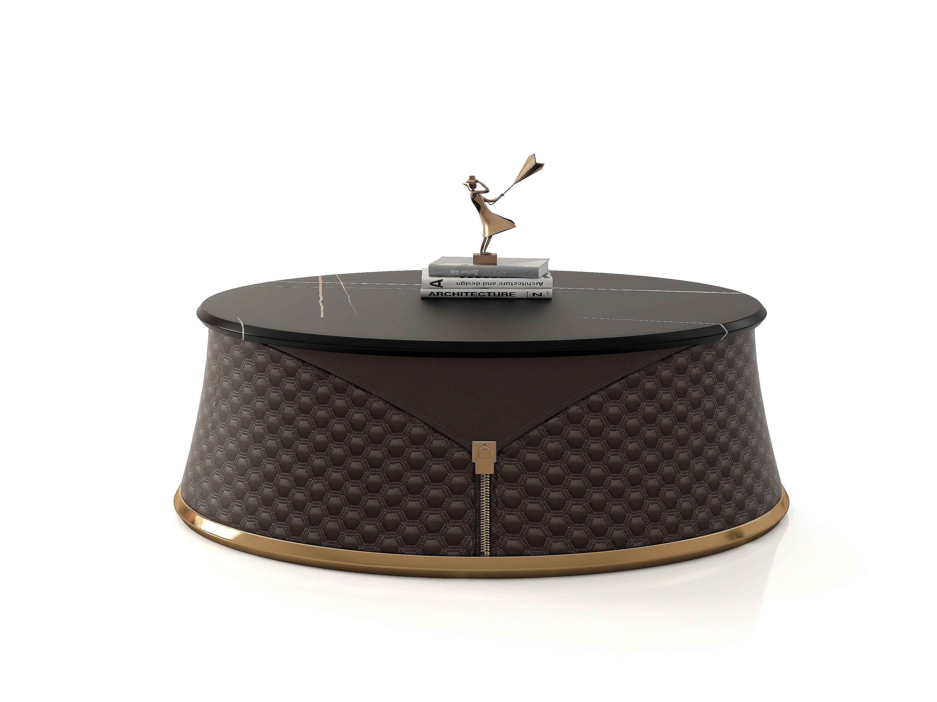 Italian light luxury design sense coffee table W002H2 Turri style vogue Coffee Table Tea table Coner table