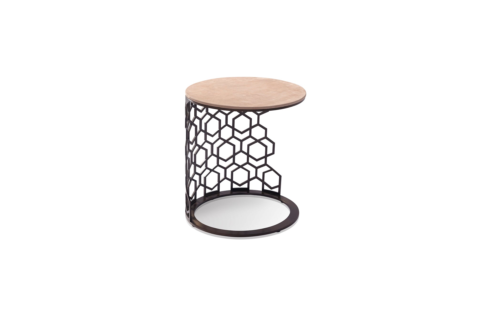 Classic light luxury style W003H6B Longhi style Martin Coffee Table Tea table Coner table - Chiuchiufurniture