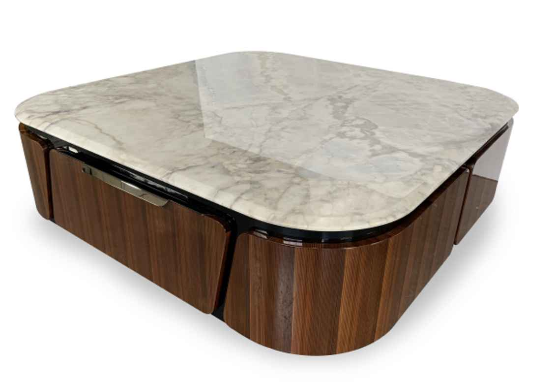 Contemporary Marble coffee table W010H1E Bentley style Tea table