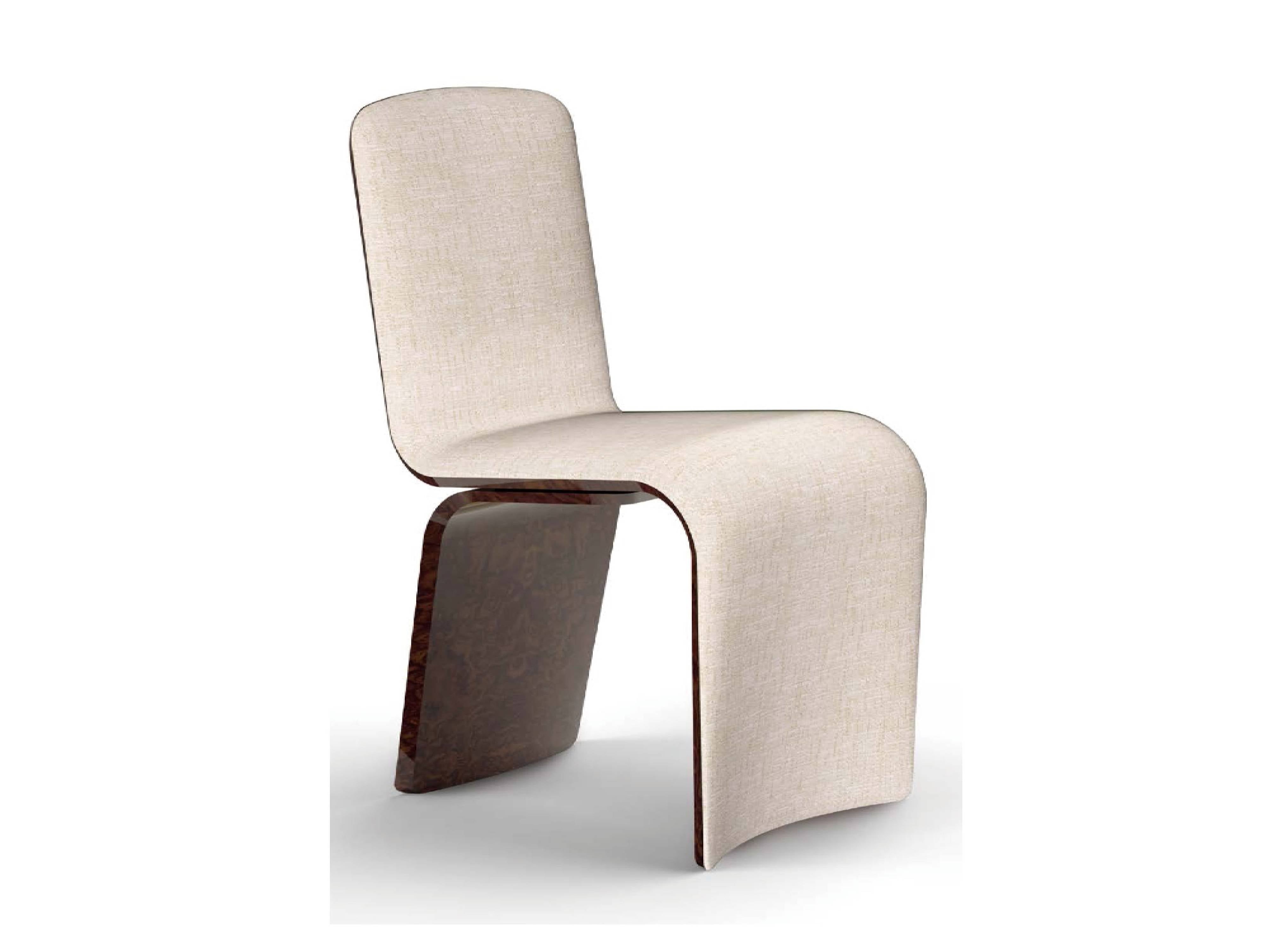 Premium Leather Dining Chair W016D6 – Bentley Style Ridley Chair with Curved Back and Legs, Luxury Dining Chairs - Chiuchiufurniture