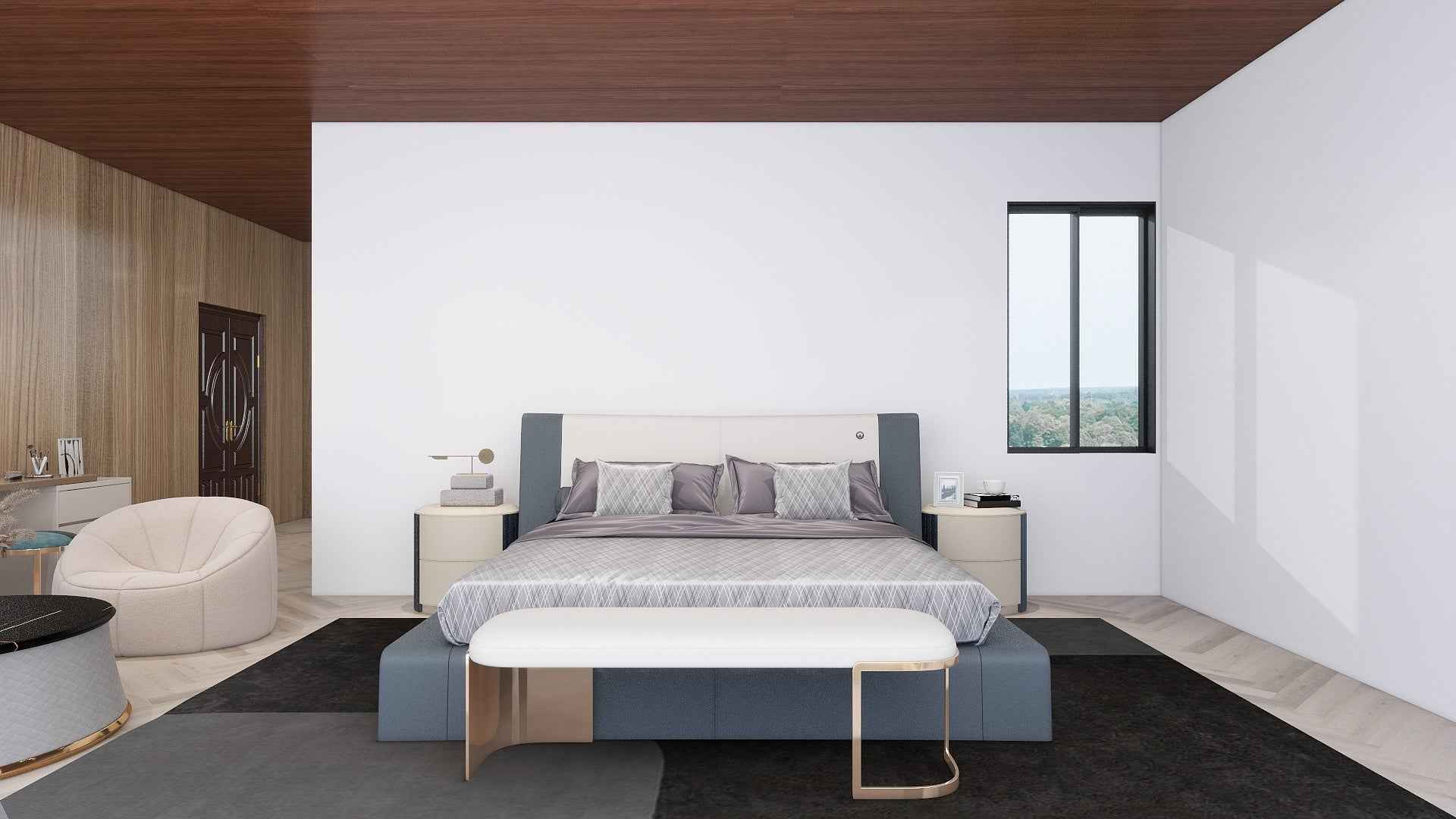 WH301B18 end of bed stool