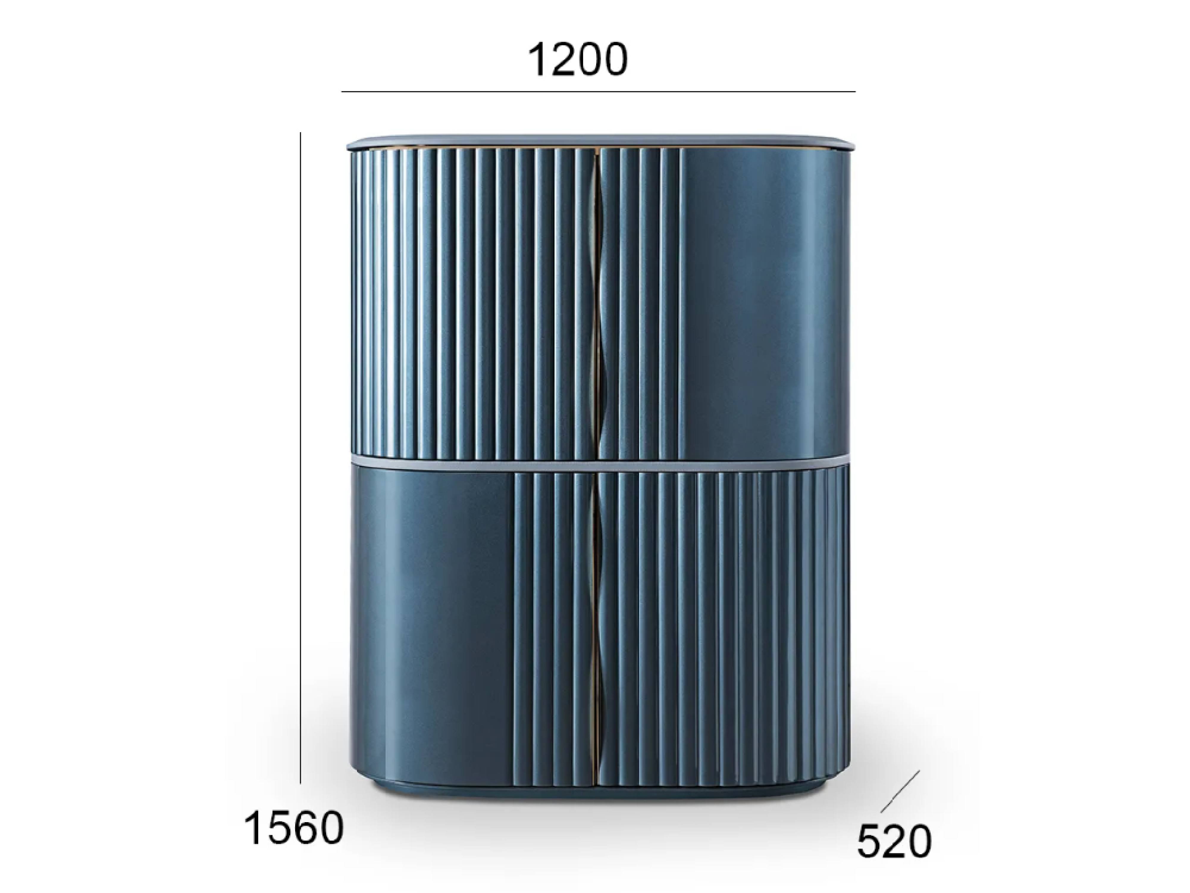 Bugatti Style Wine Cabinet Storage Cabinet - Luxurious and Versatile Storage Solution W018D41 - Chiuchiufurniture