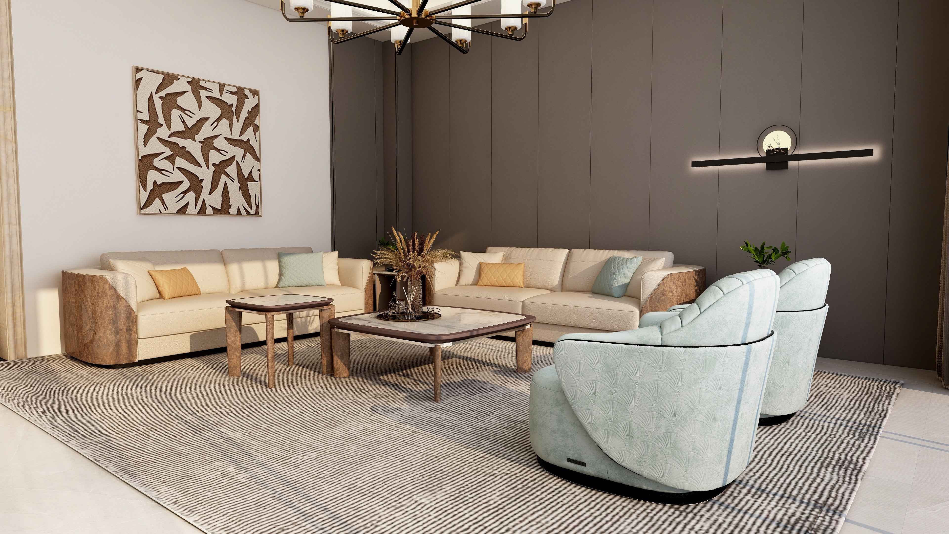 Classic light luxury style Visionnaire style Adele W019SF11 Deluxe Single Sofa Armchair Lounger chair,leisure chair,Single Chairs