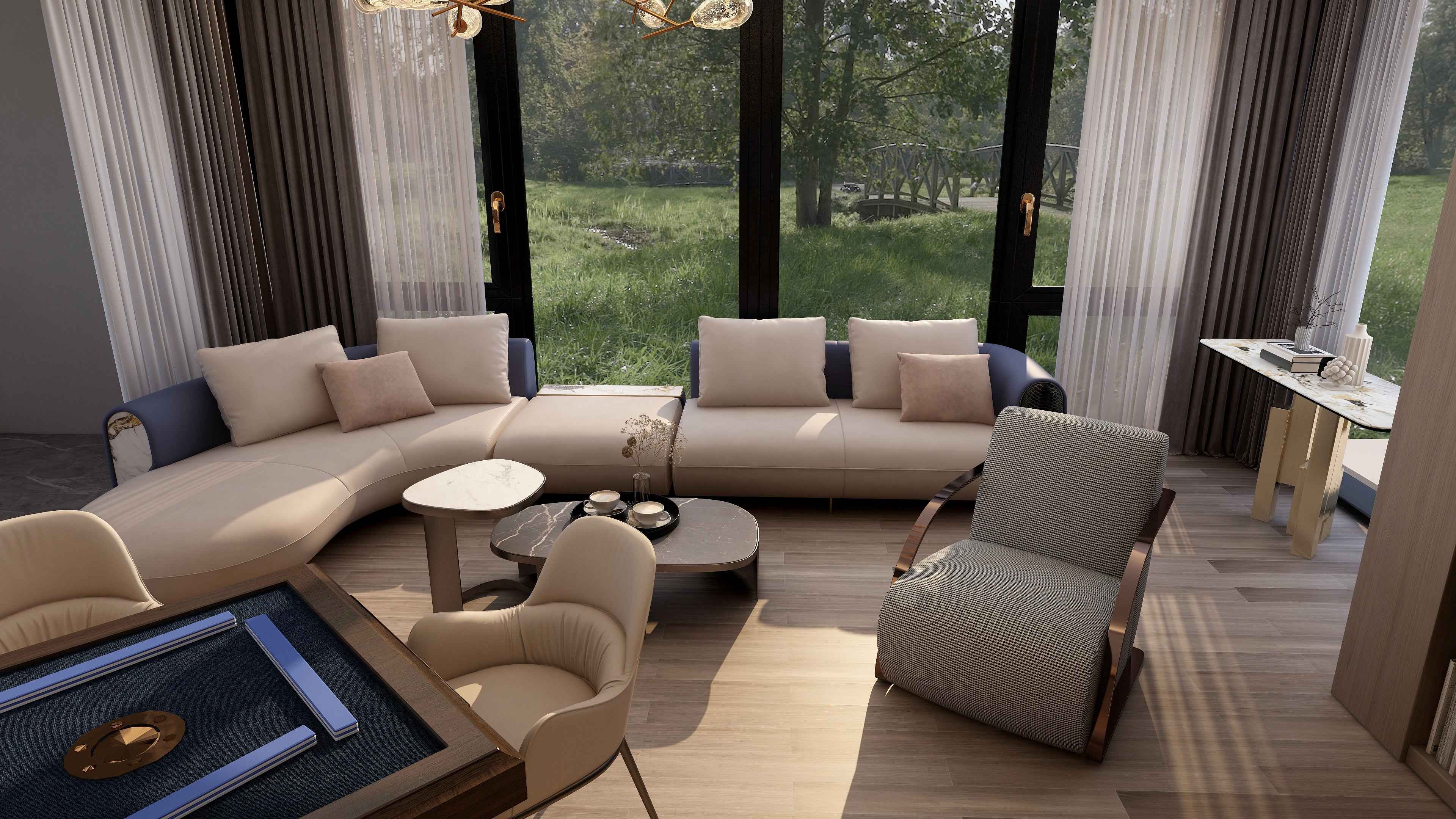 Elegance Redefined: Armrest Lounge Chair for Ultimate Comfort WH302SF11A lounge chair