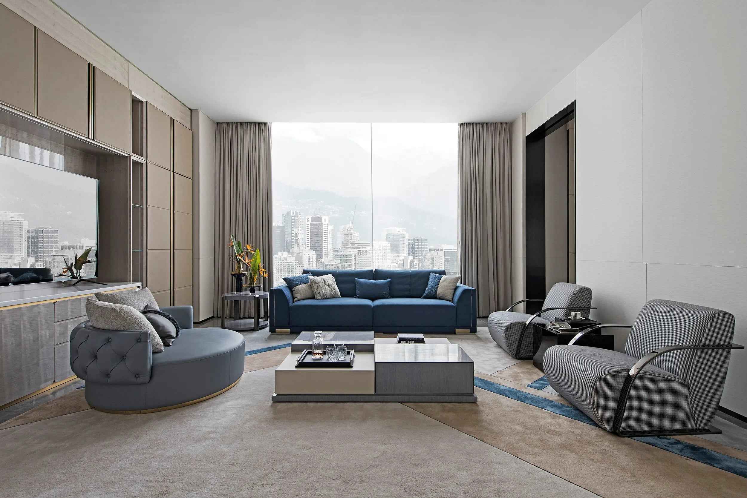 WH302SF4B Four-seat sofa type B