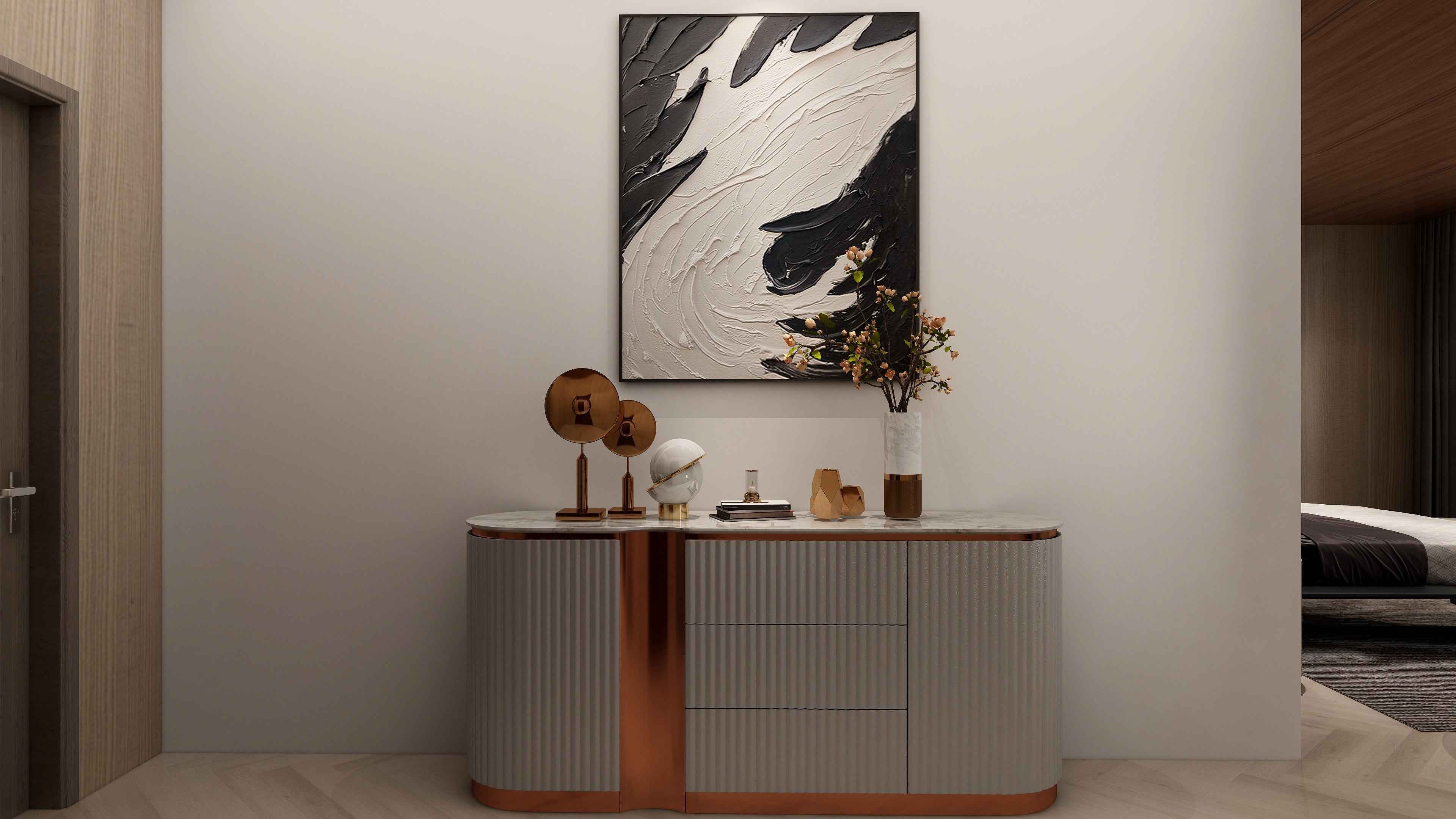 WH303D7 Wine Cabinet Sideboard