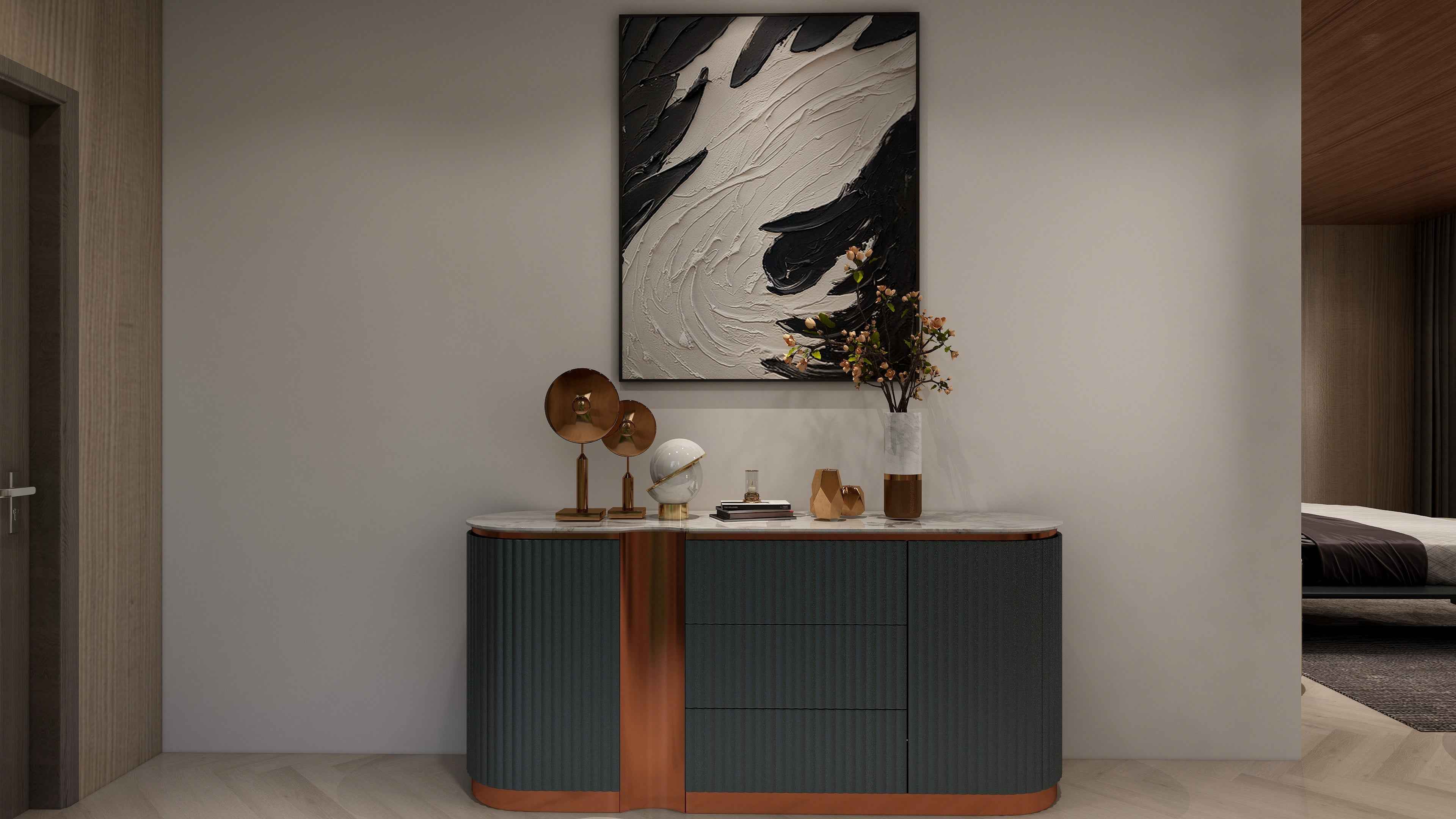 WH303D7 Wine Cabinet Sideboard