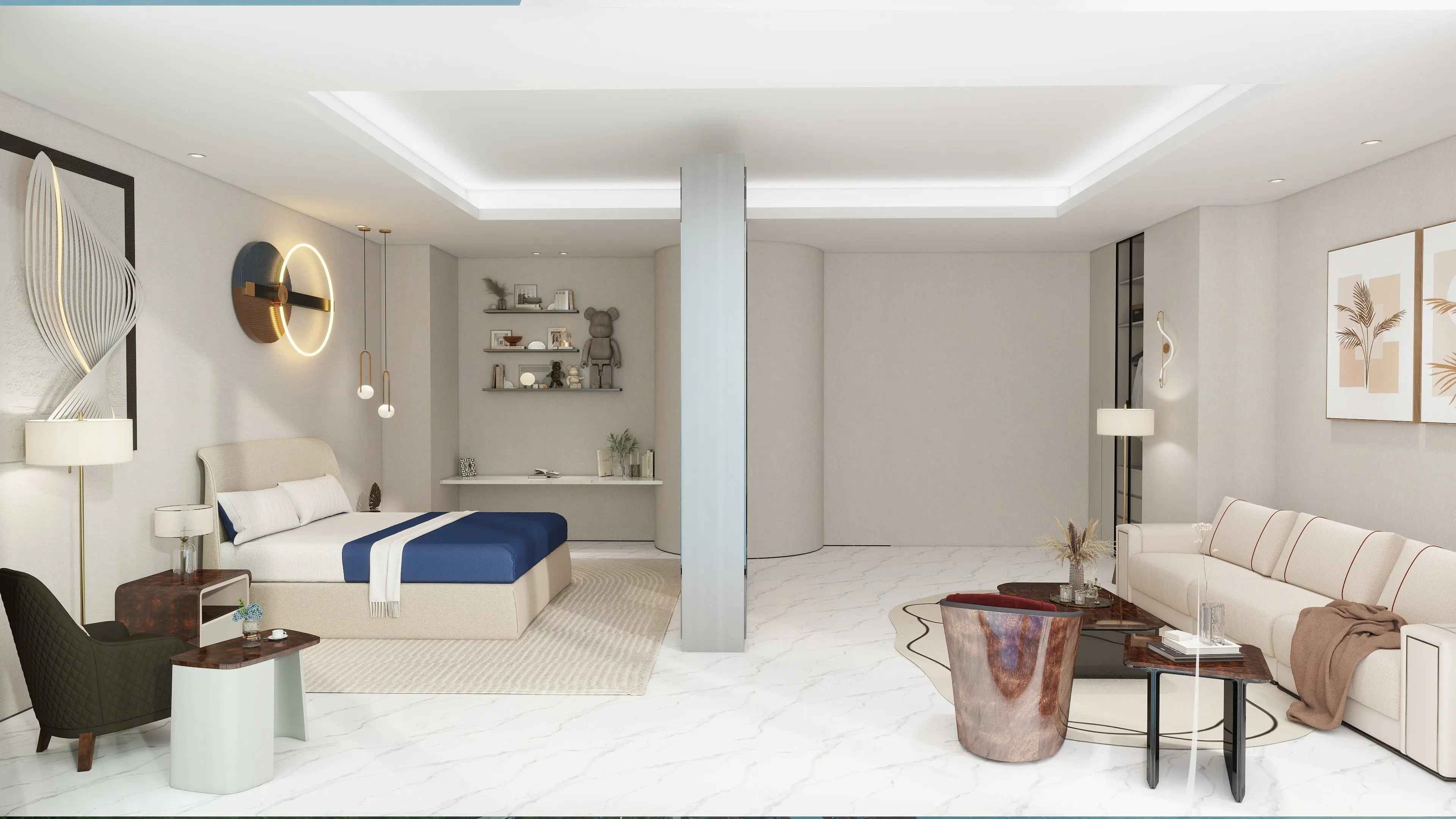 WH306SF4A Four-seat sofa type A