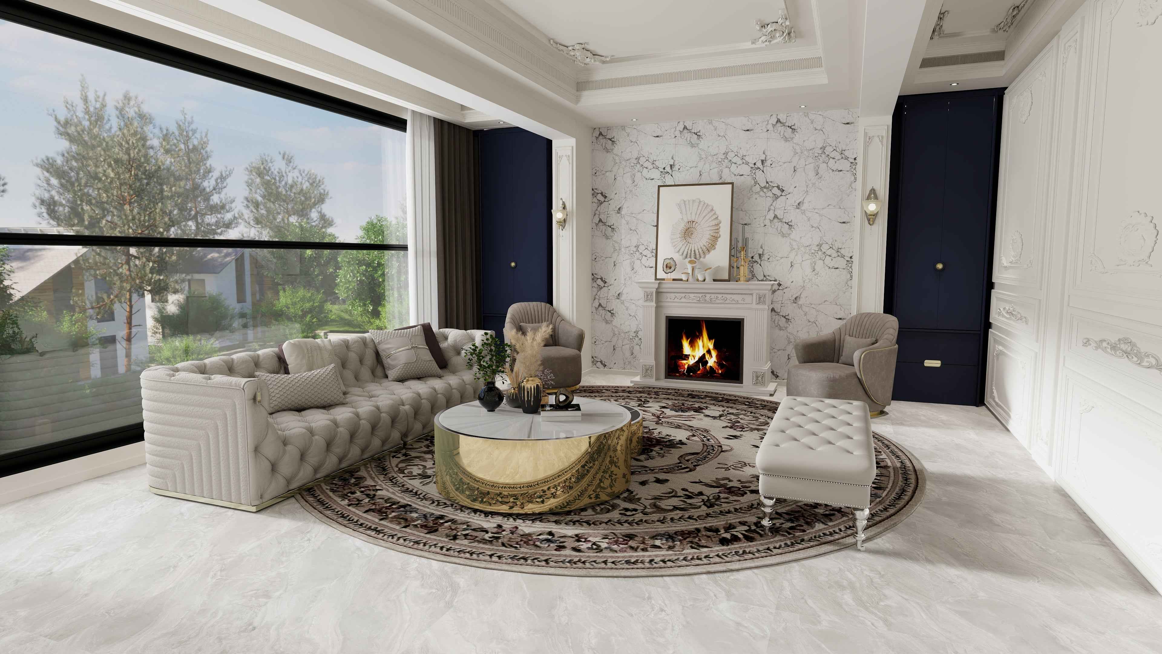 Classic light luxury style Visionnaire style Adele W019SF11 Deluxe Single Sofa Armchair Lounger chair,leisure chair,Single Chairs