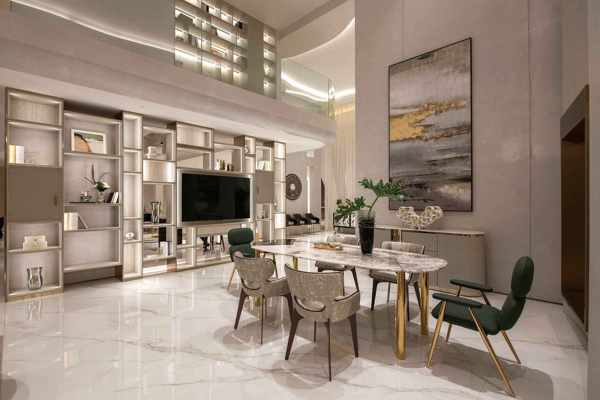 WH303D7 Wine Cabinet Sideboard