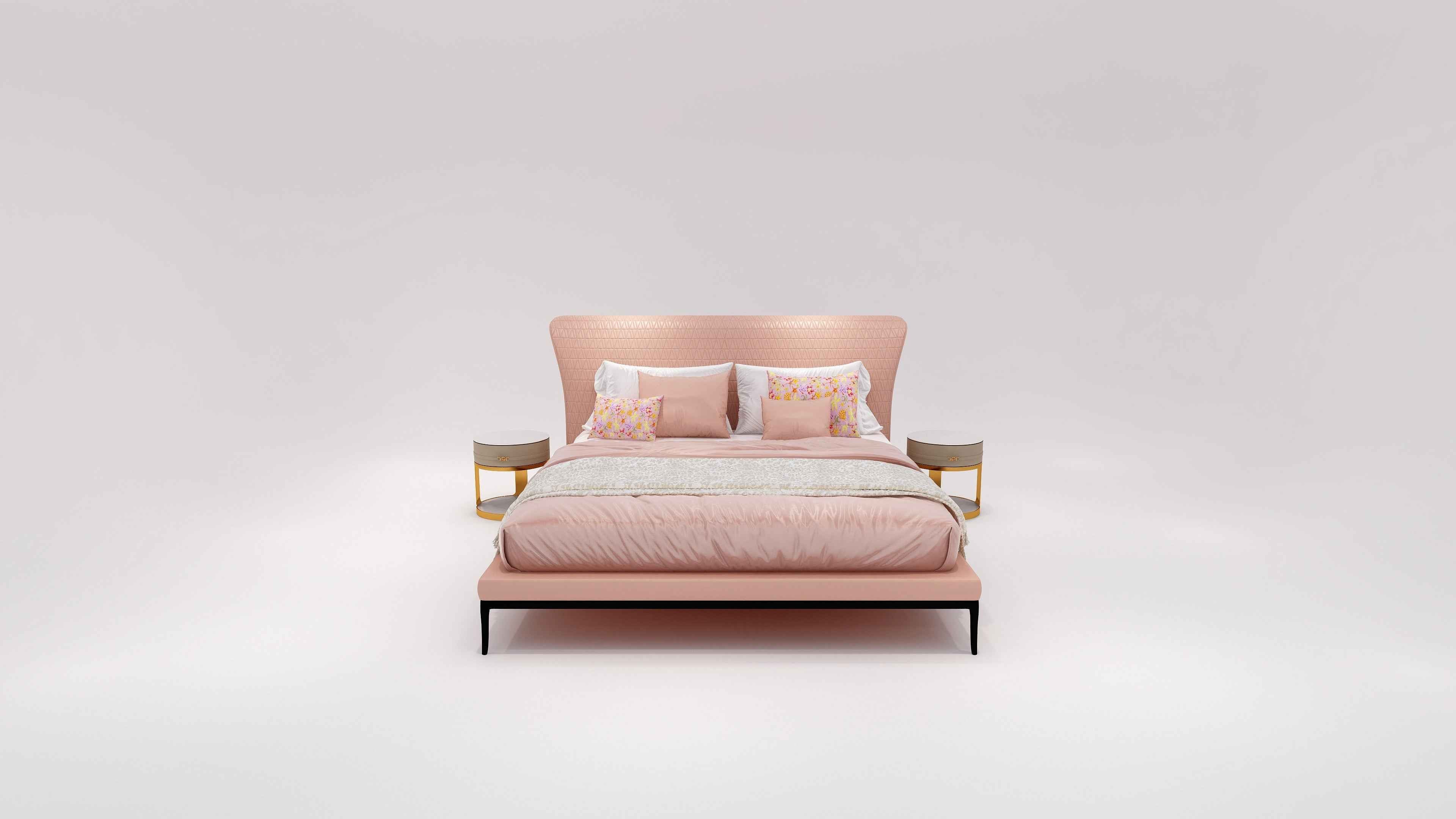 WH315B11 Radiant White High Gloss Bedside Table - Sleek and Luxurious Bedroom Addition WH315B11