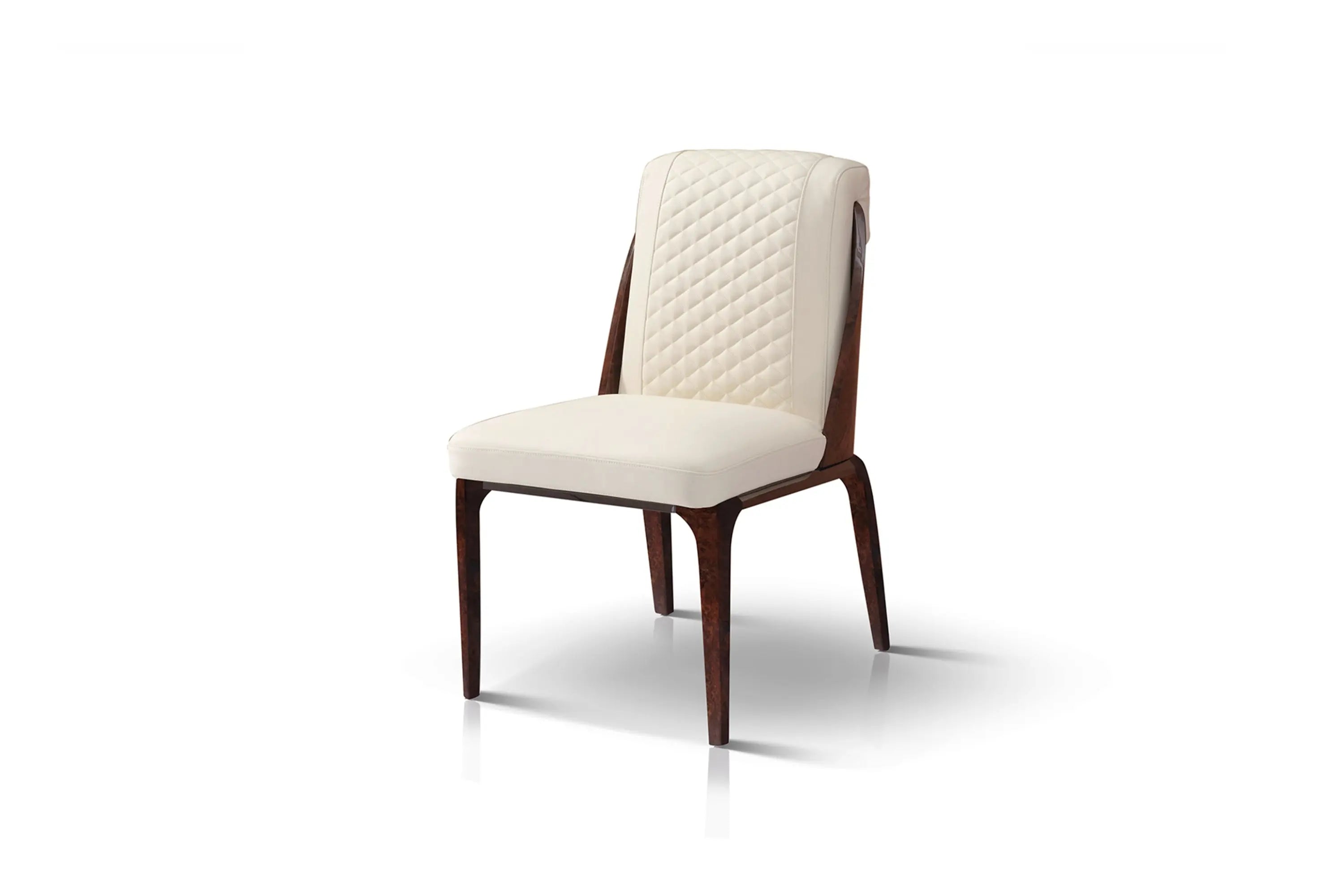 White Upholstered Dining Chair - Modern Style and Luxurious Comfort W006D6 Bentley dining chair,mahjong chair W