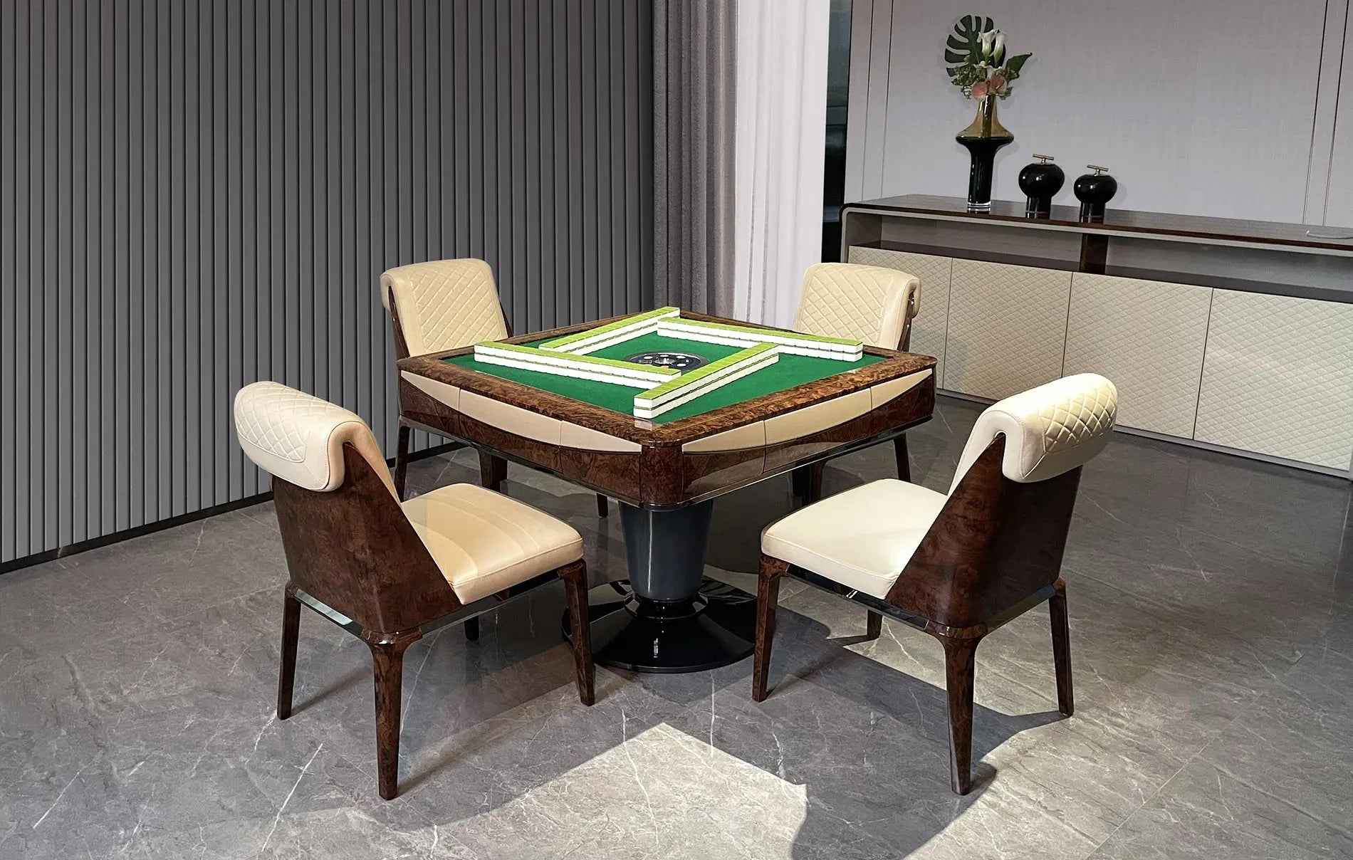 White Upholstered Dining Chair - Modern Style and Luxurious Comfort W006D6 Bentley dining chair,mahjong chair