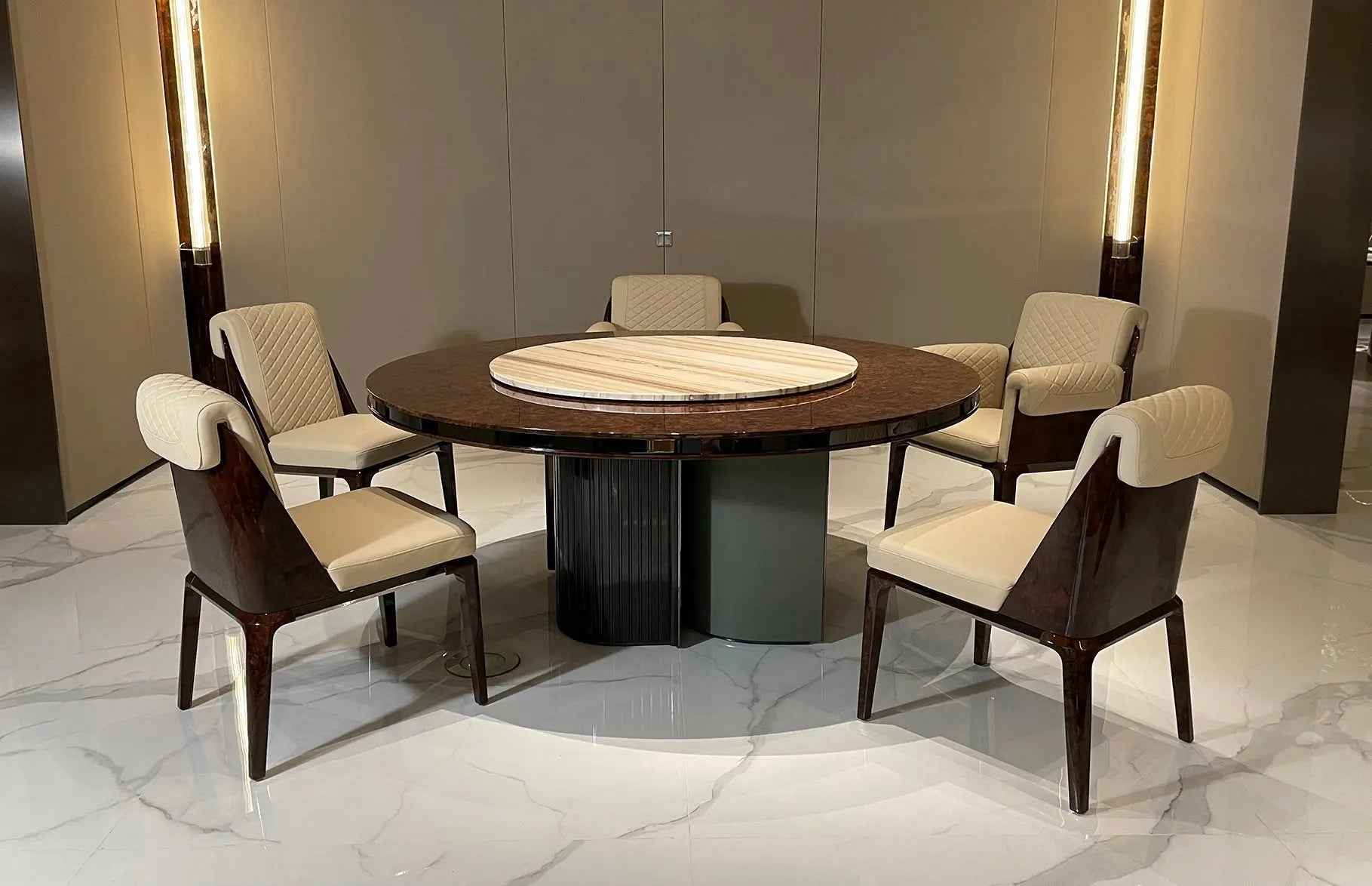 White Upholstered Dining Chair - Modern Style and Luxurious Comfort W006D6 Bentley dining chair,mahjong chair