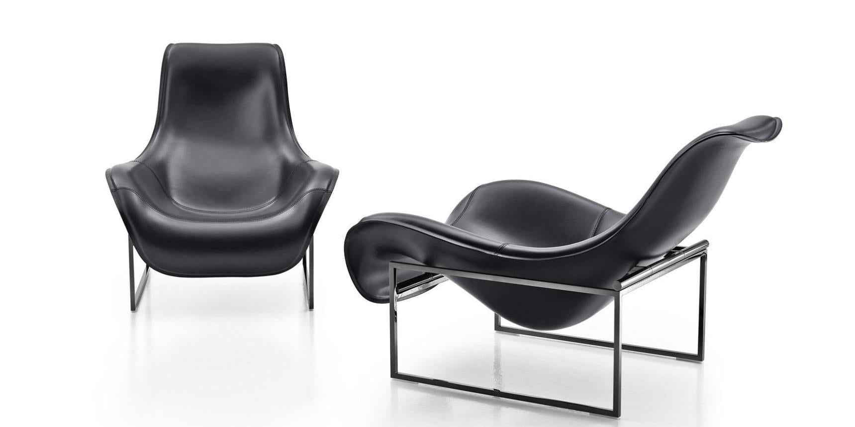 XXY-115 Leisure chair Fibreglass Duck ChairSaddle Leather Recliner