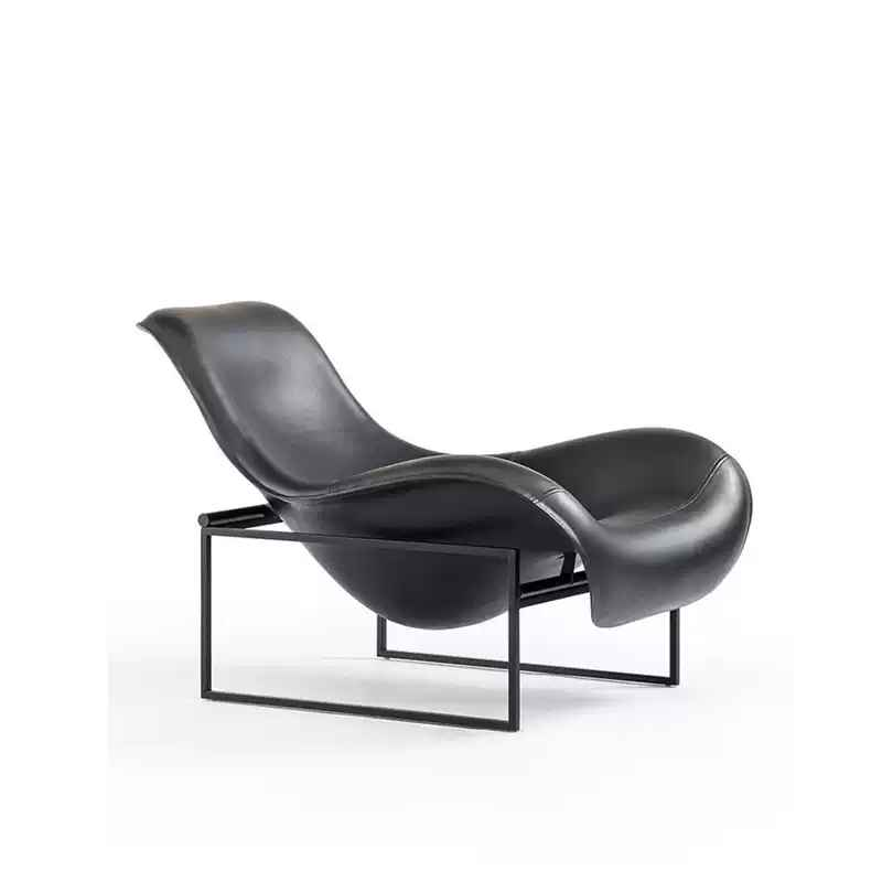 XXY-115 Leisure chair Fibreglass Duck ChairSaddle Leather Recliner