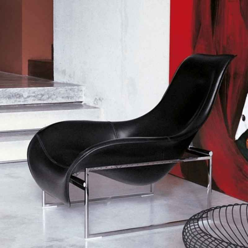 XXY-115 Leisure chair Fibreglass Duck ChairSaddle Leather Recliner