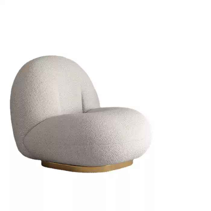 XXY-363 Leisure chair Creative little chubby Netflix single lamb's wool chair sofa chair