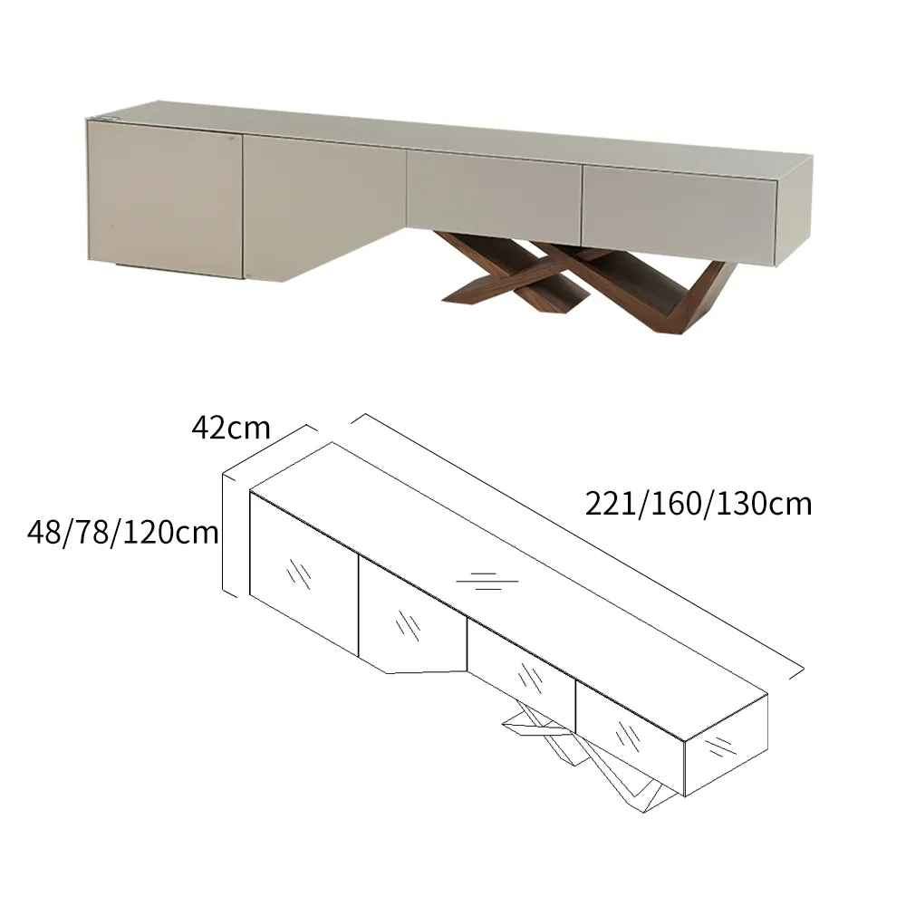 ZZ-ZTV14805 TV cabinet