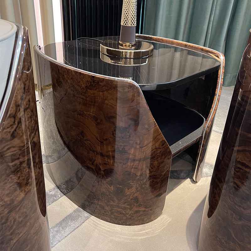 Elegant Corner Coffee Table for Living Room W019H6 Visionnaire style Fitzgerald side table