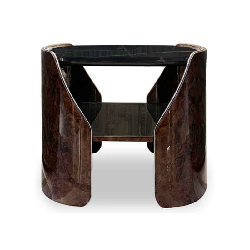 Elegant Corner Coffee Table for Living Room W019H6 Visionnaire style Fitzgerald side table
