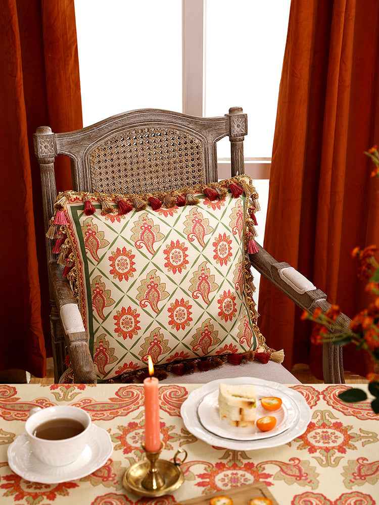 European luxury sofa throw pillow