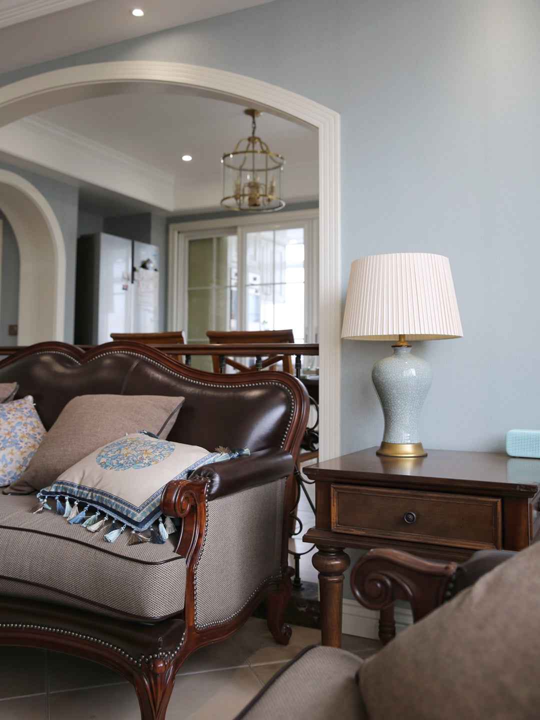 French Throw pillow cushion light luxury headrest car waist pillow