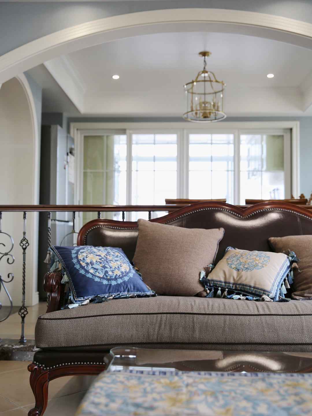 French Throw pillow cushion light luxury headrest car waist pillow