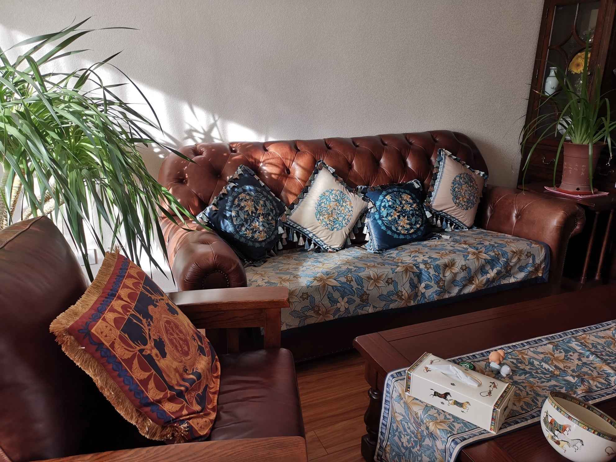 French Throw pillow cushion light luxury headrest car waist pillow