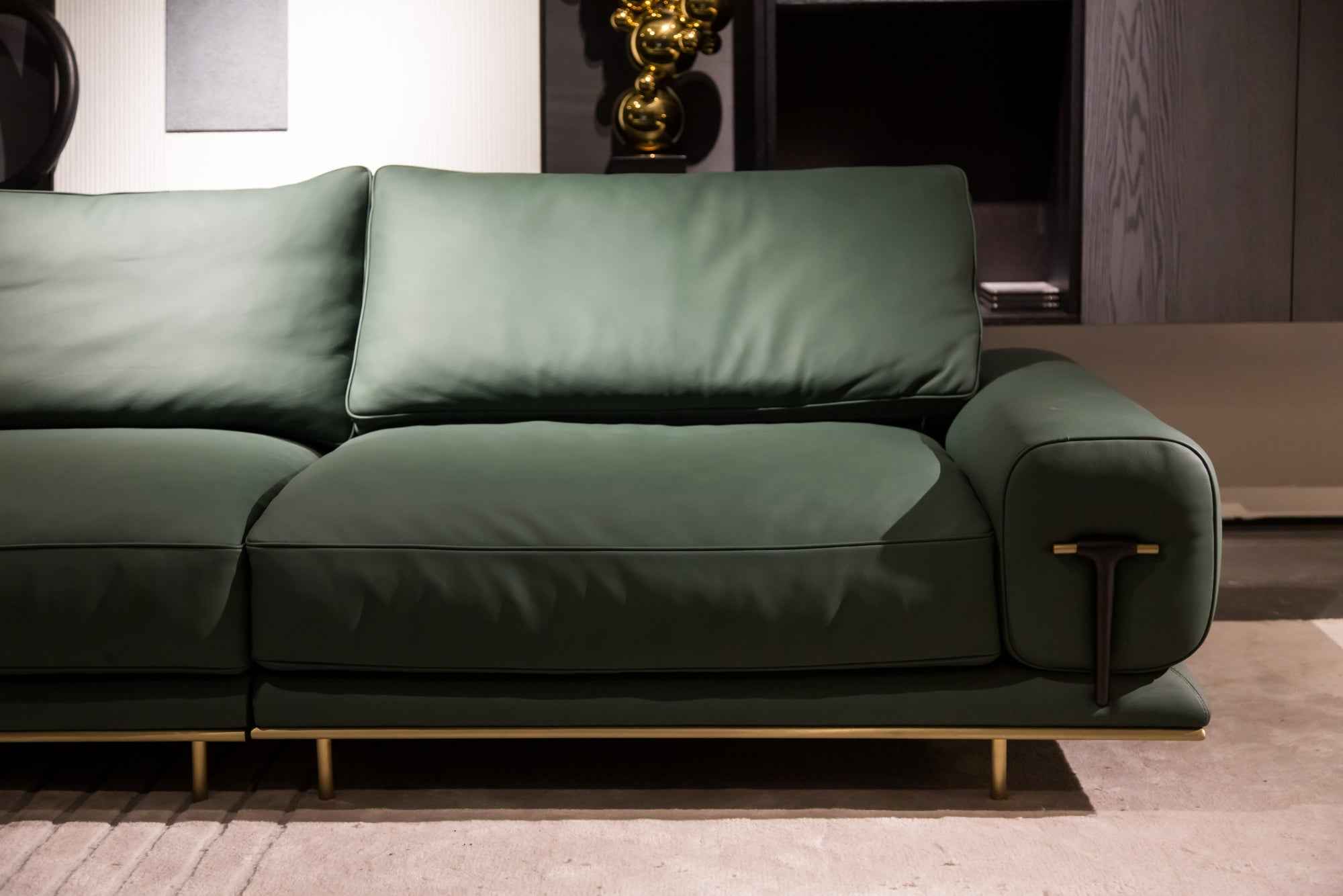Italian Minimalist FA84 Full Leather Sofa VJ5-2011 sofa