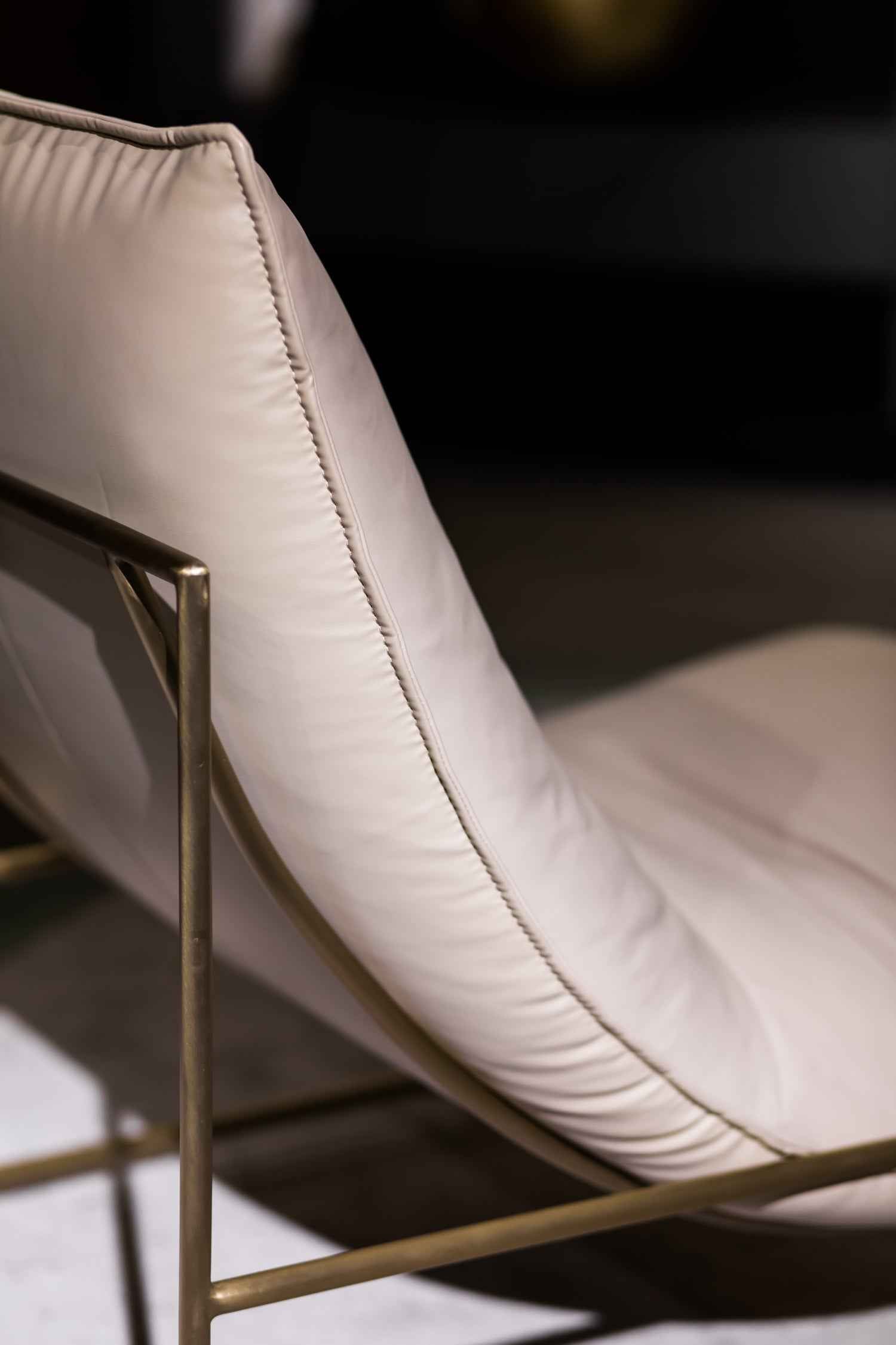 Italian minimalist style FA93 leather lounge chair VE5-2020 Lounge chair