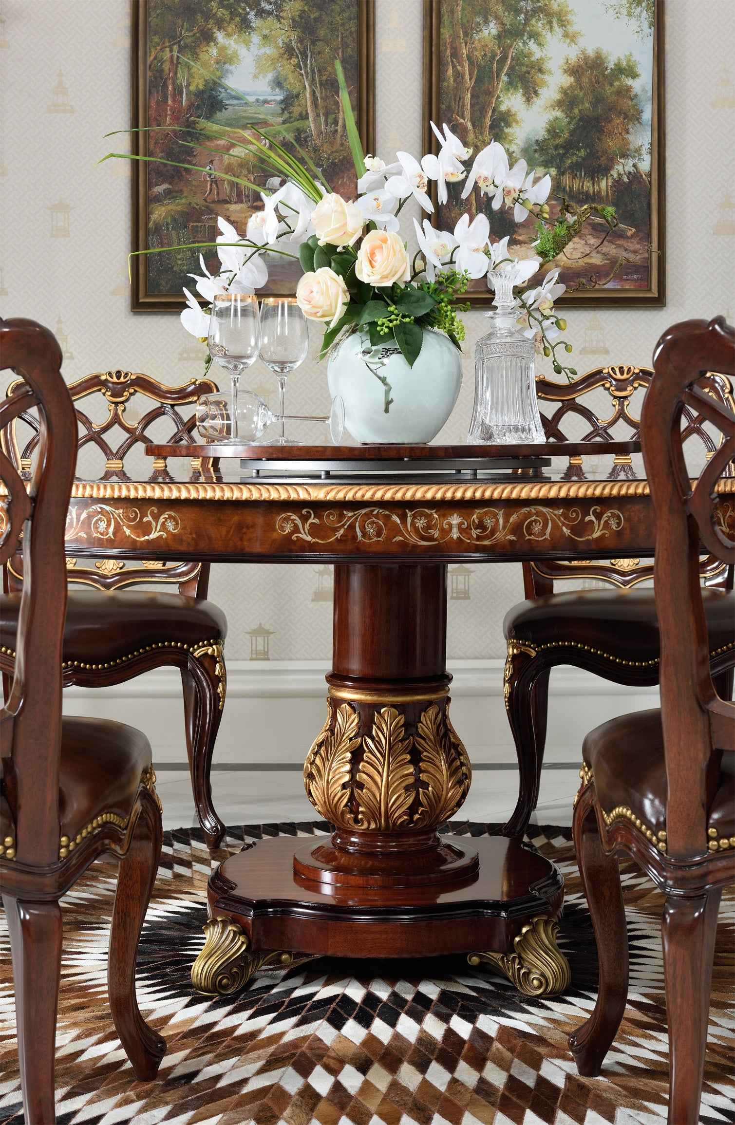 AI-499010 round dining table