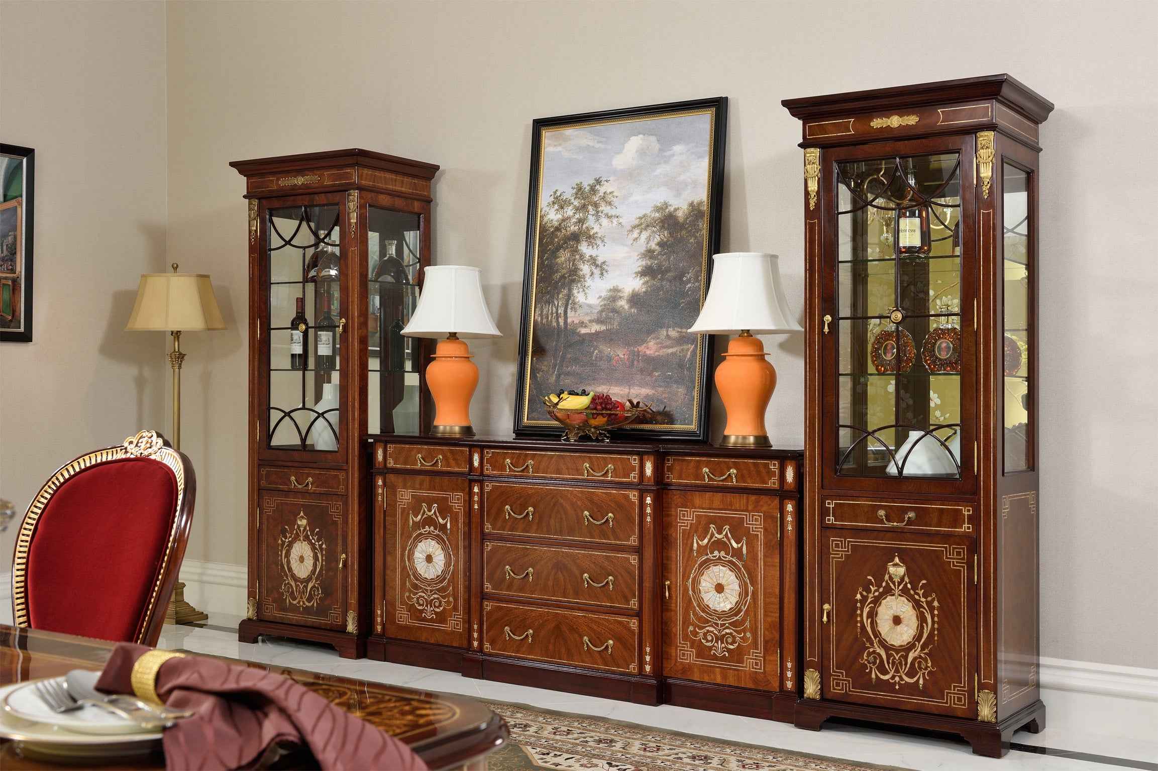 AI-521-8 single door wine cabinet