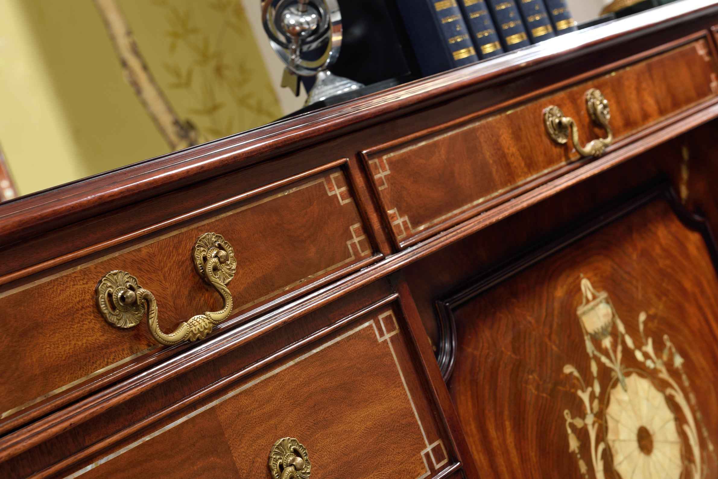 AI-7105-221 bookcase desk,Boss Table , Office Table