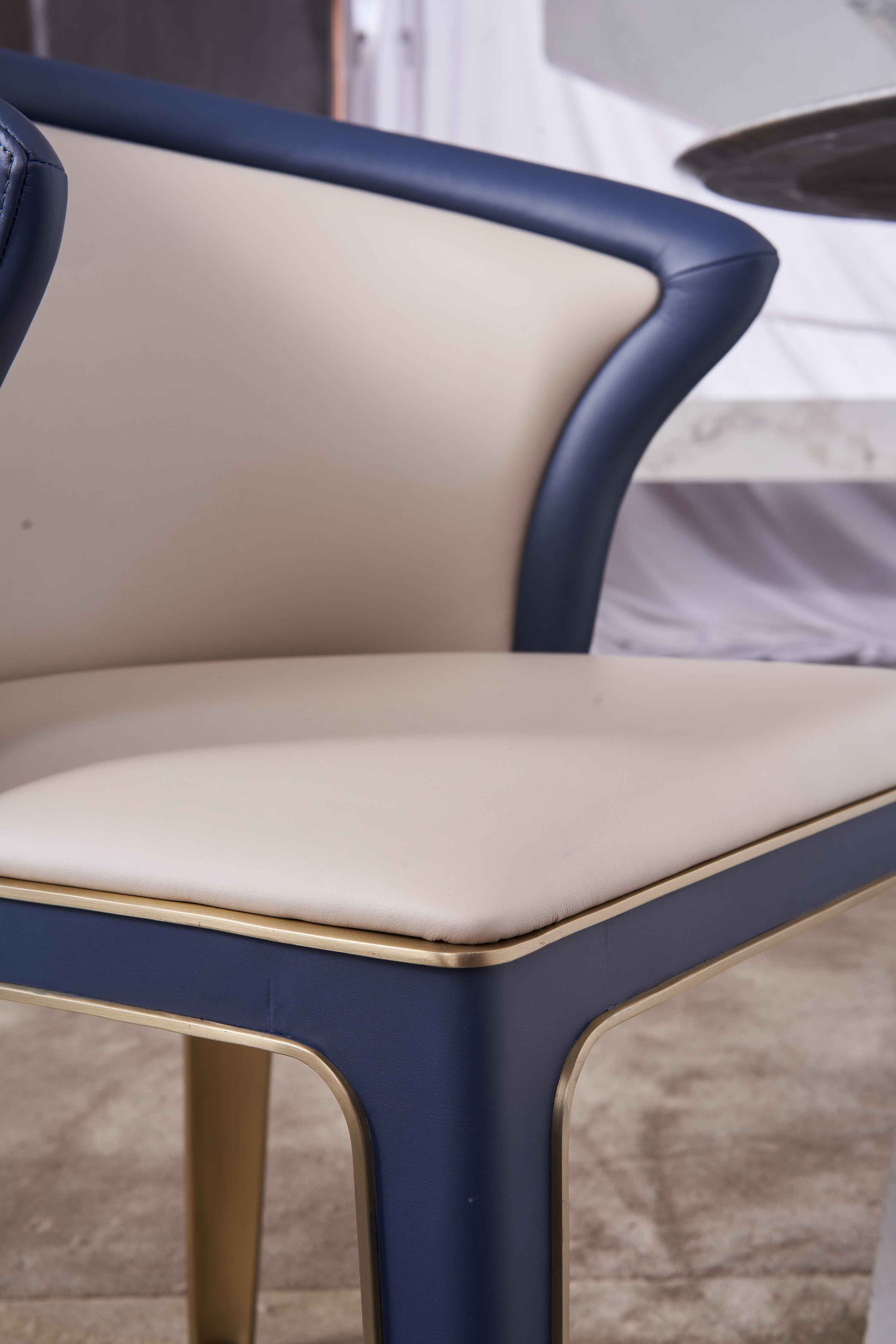 Italian minimal style dining chair DB5-055-1 dining chair