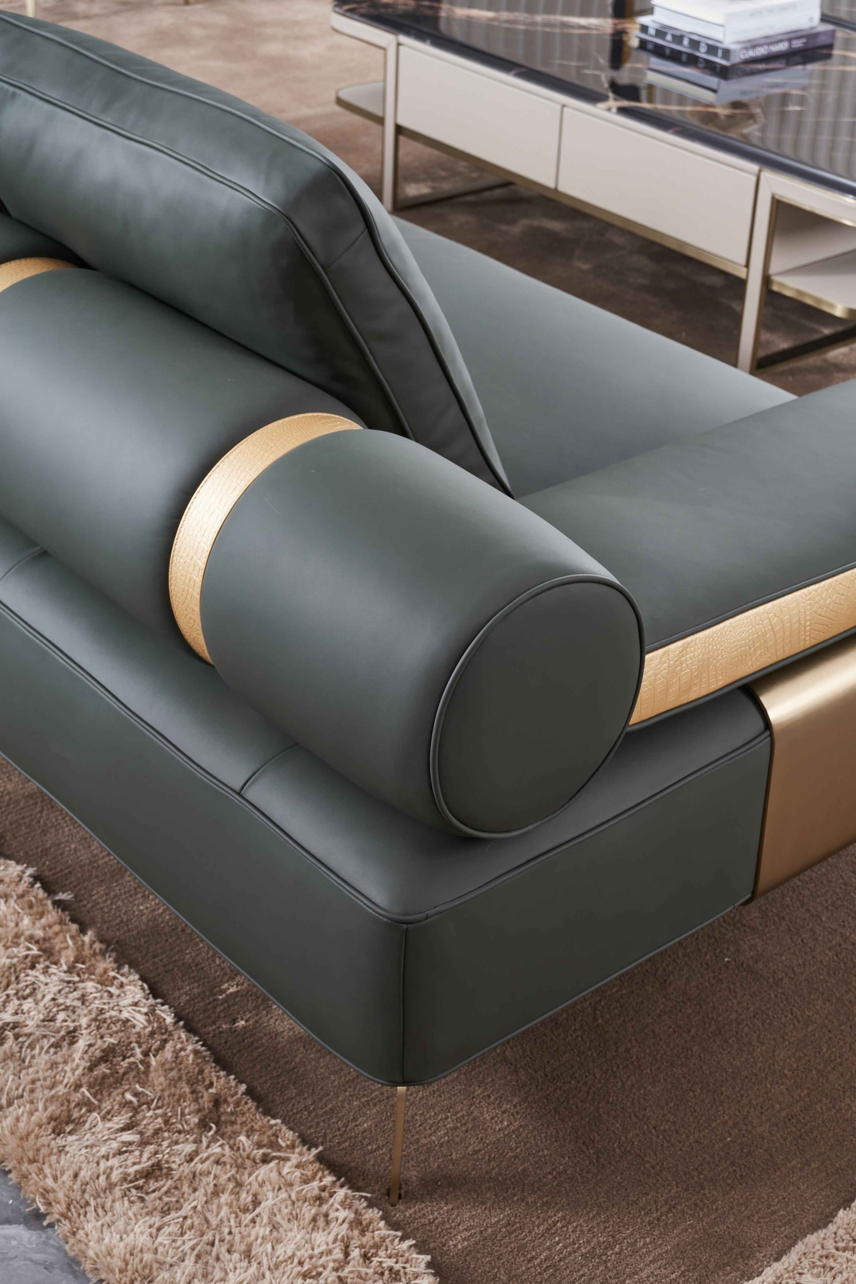 Modern Minimalist FA82 Full Leather Sofa DJ3-053 Sofa