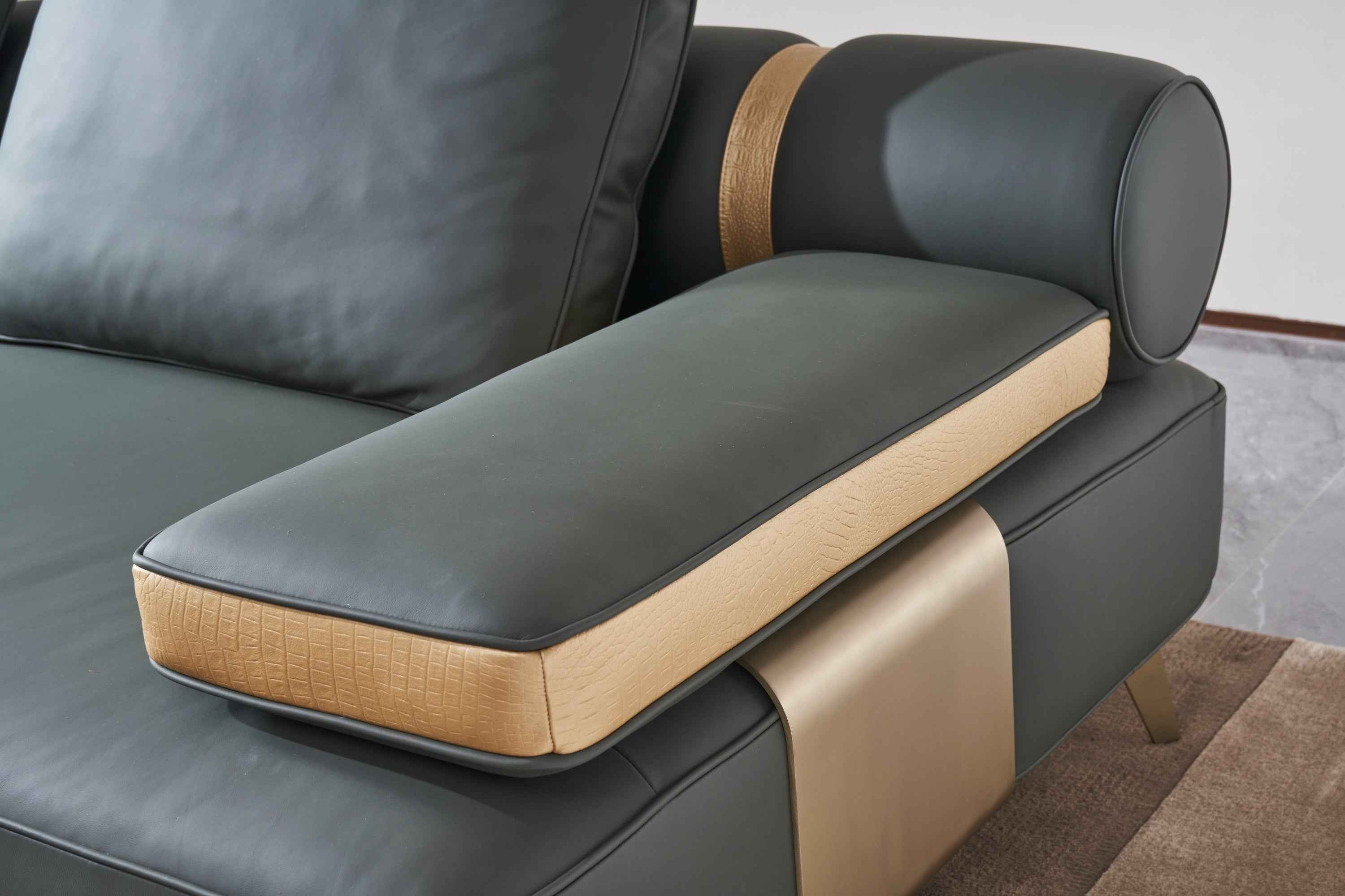 Modern Minimalist FA82 Full Leather Sofa DJ3-053 Sofa