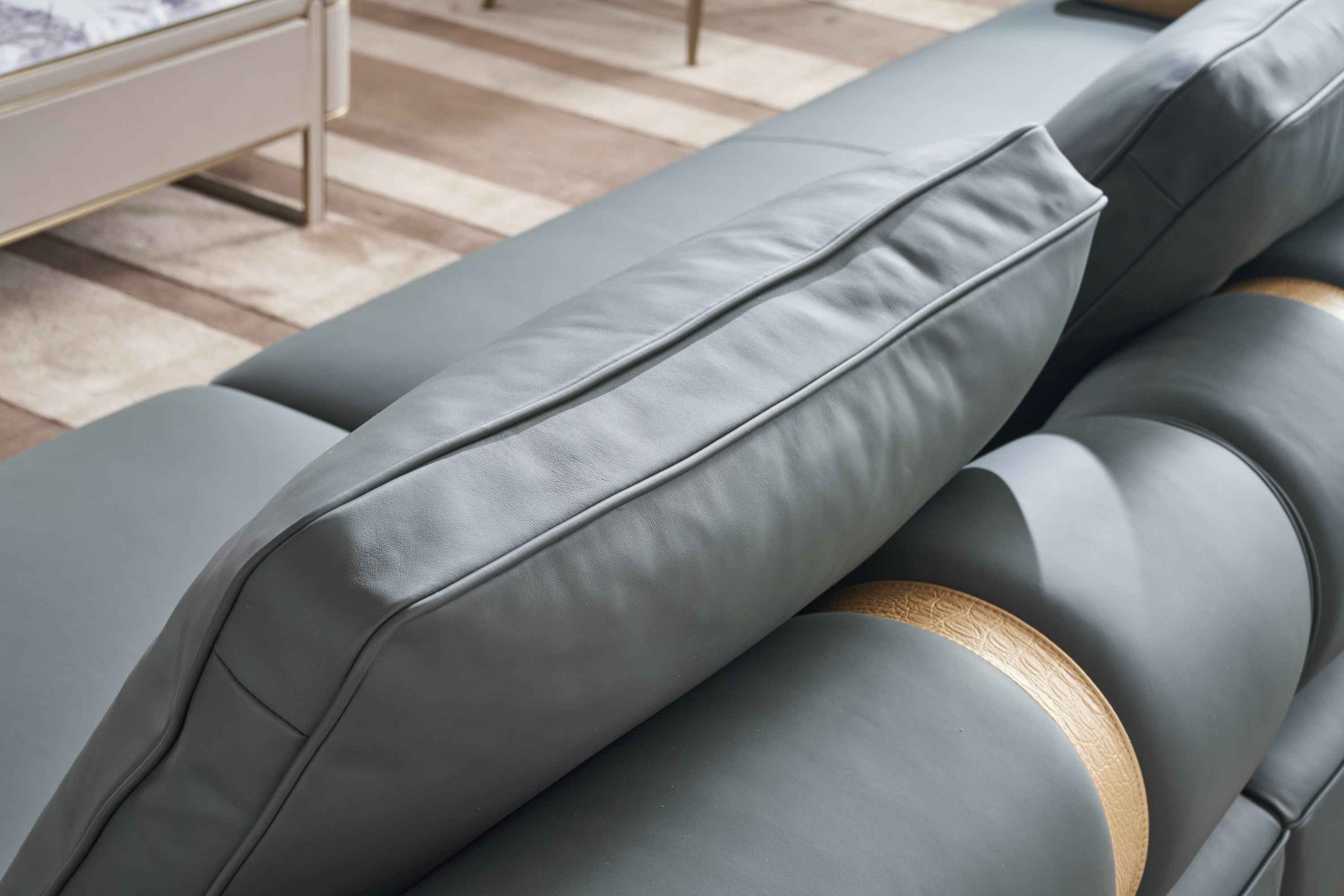 Modern Minimalist FA82 Full Leather Sofa DJ3-053 Sofa