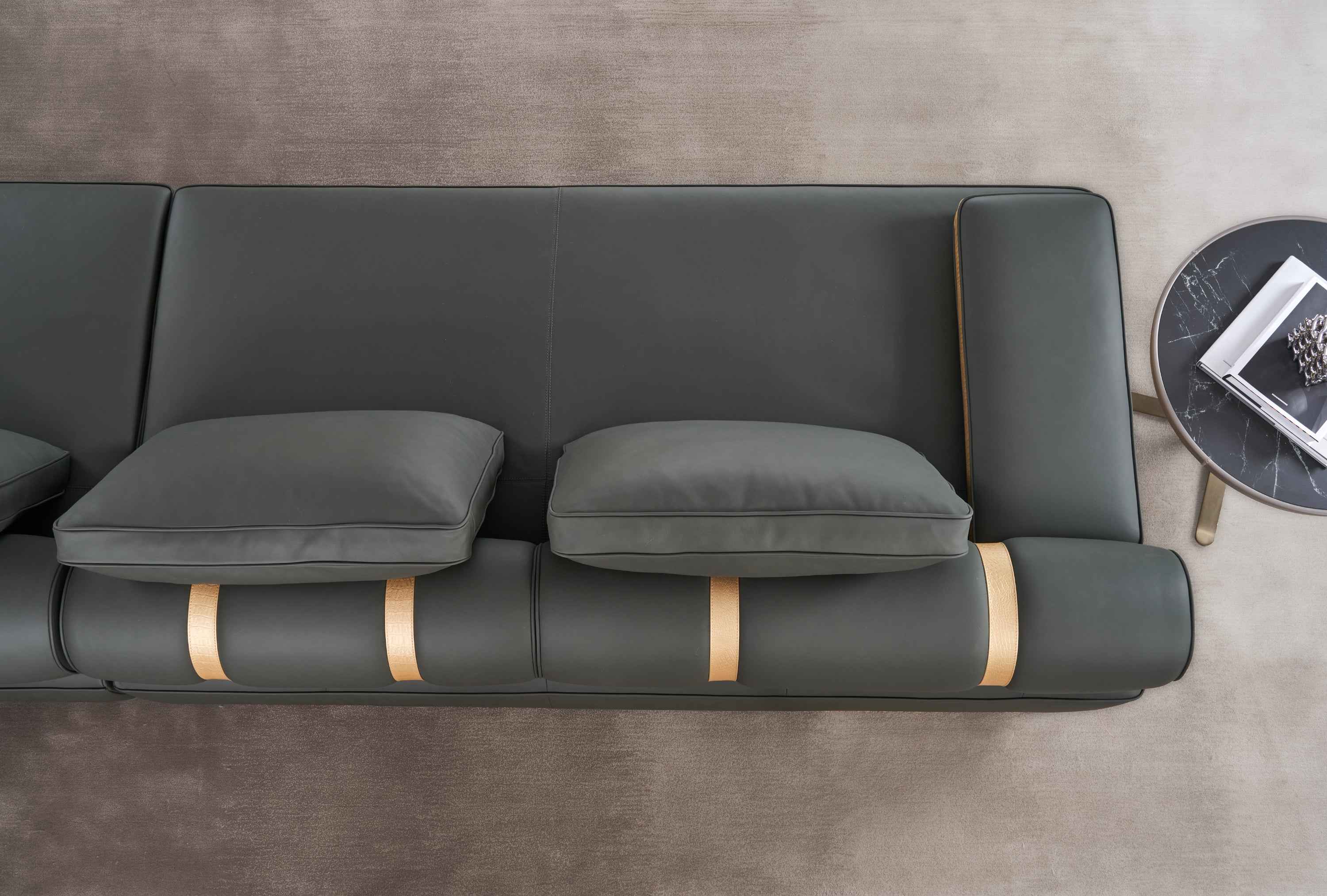 Modern Minimalist FA82 Full Leather Sofa DJ3-053 Sofa