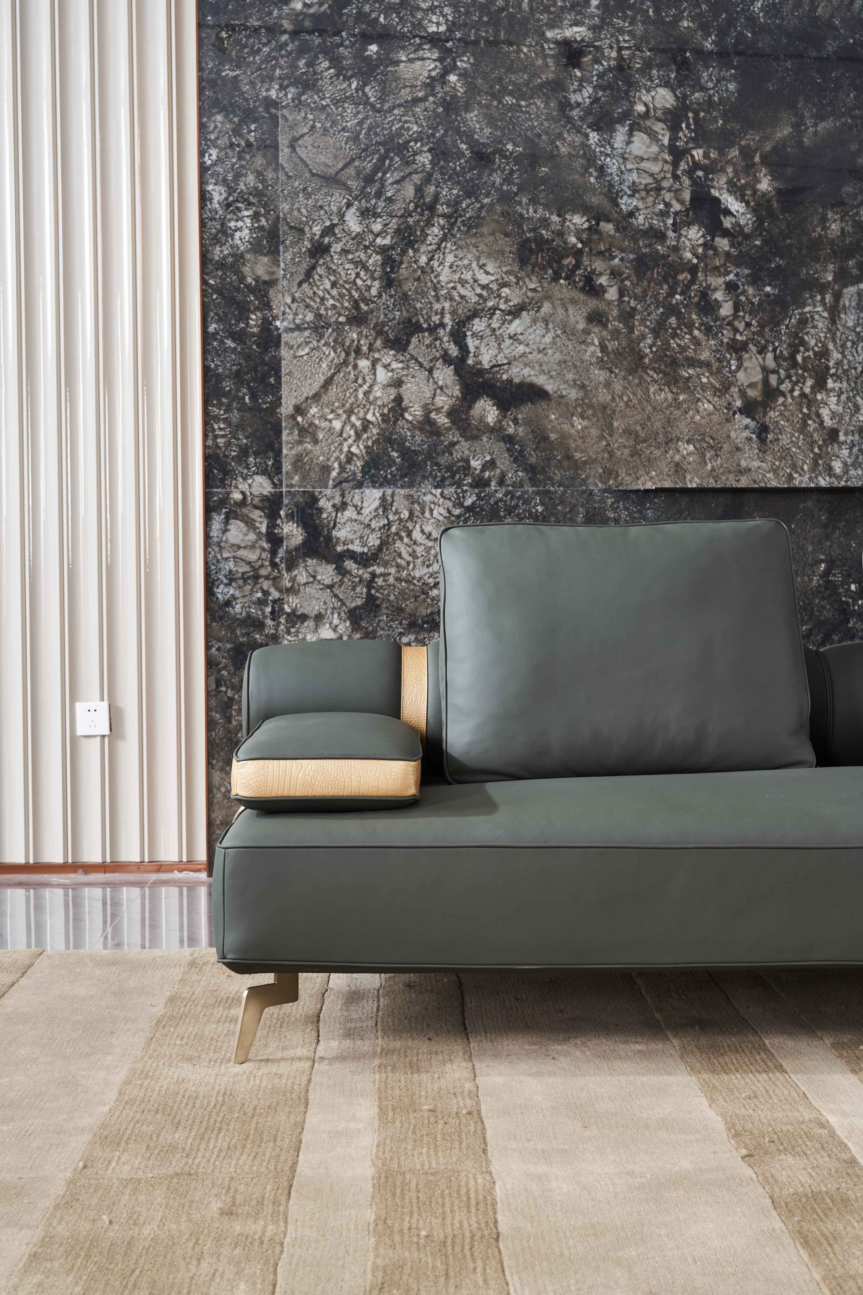 Modern Minimalist FA82 Full Leather Sofa DJ3-053 Sofa