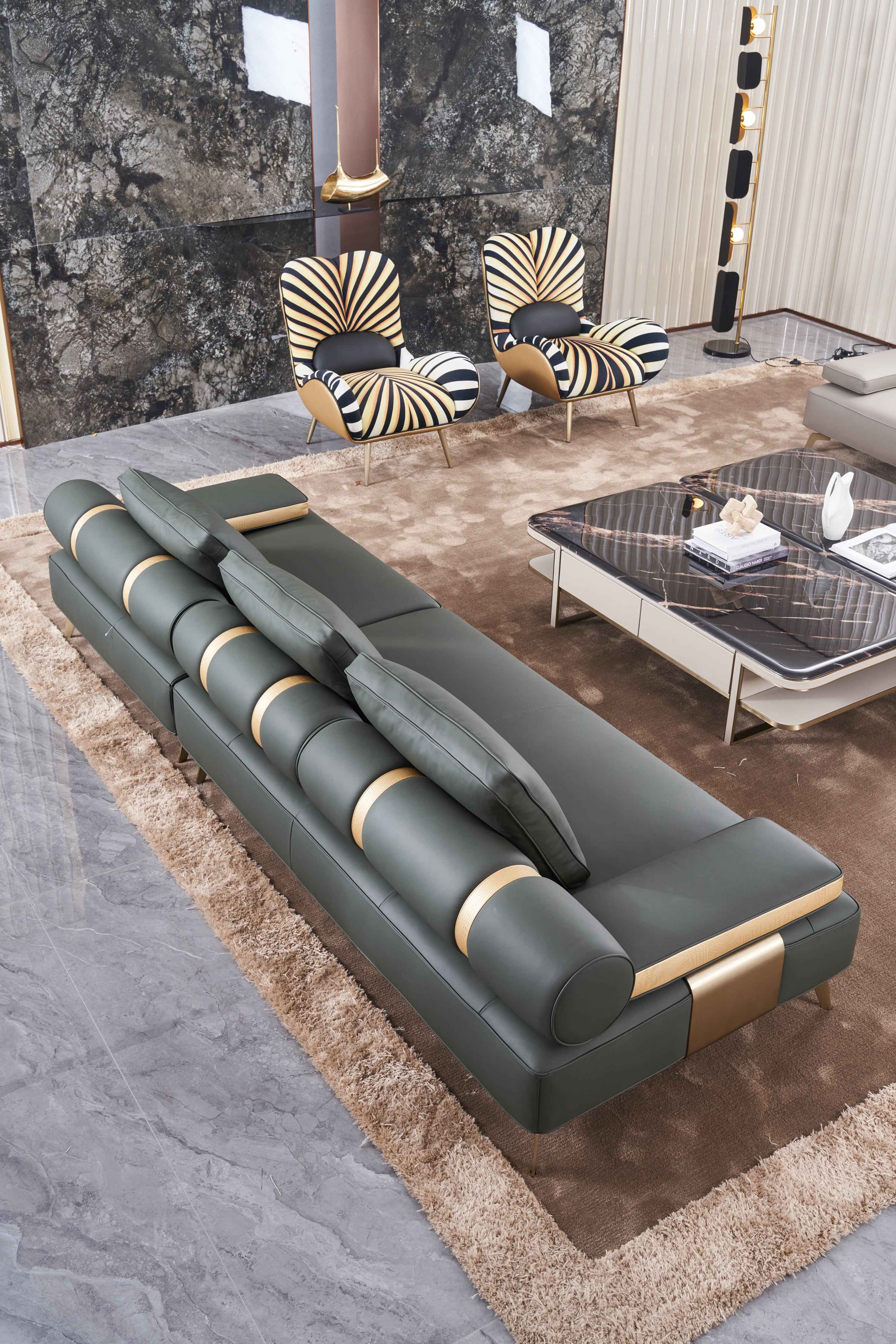 Modern Minimalist FA82 Full Leather Sofa DJ3-053 Sofa