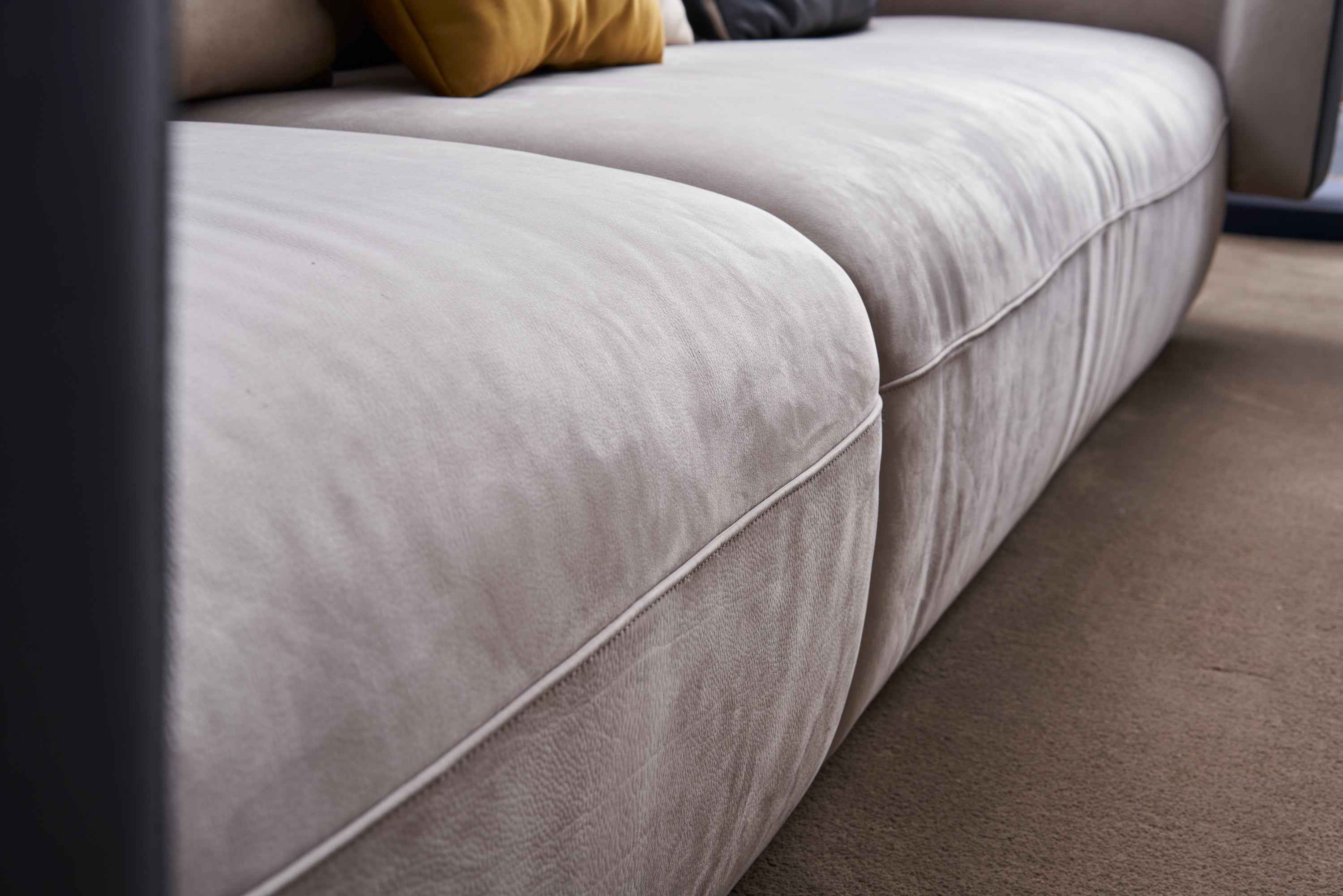 Italian minimalist A66 leather sofa DJ5-051 Sofa