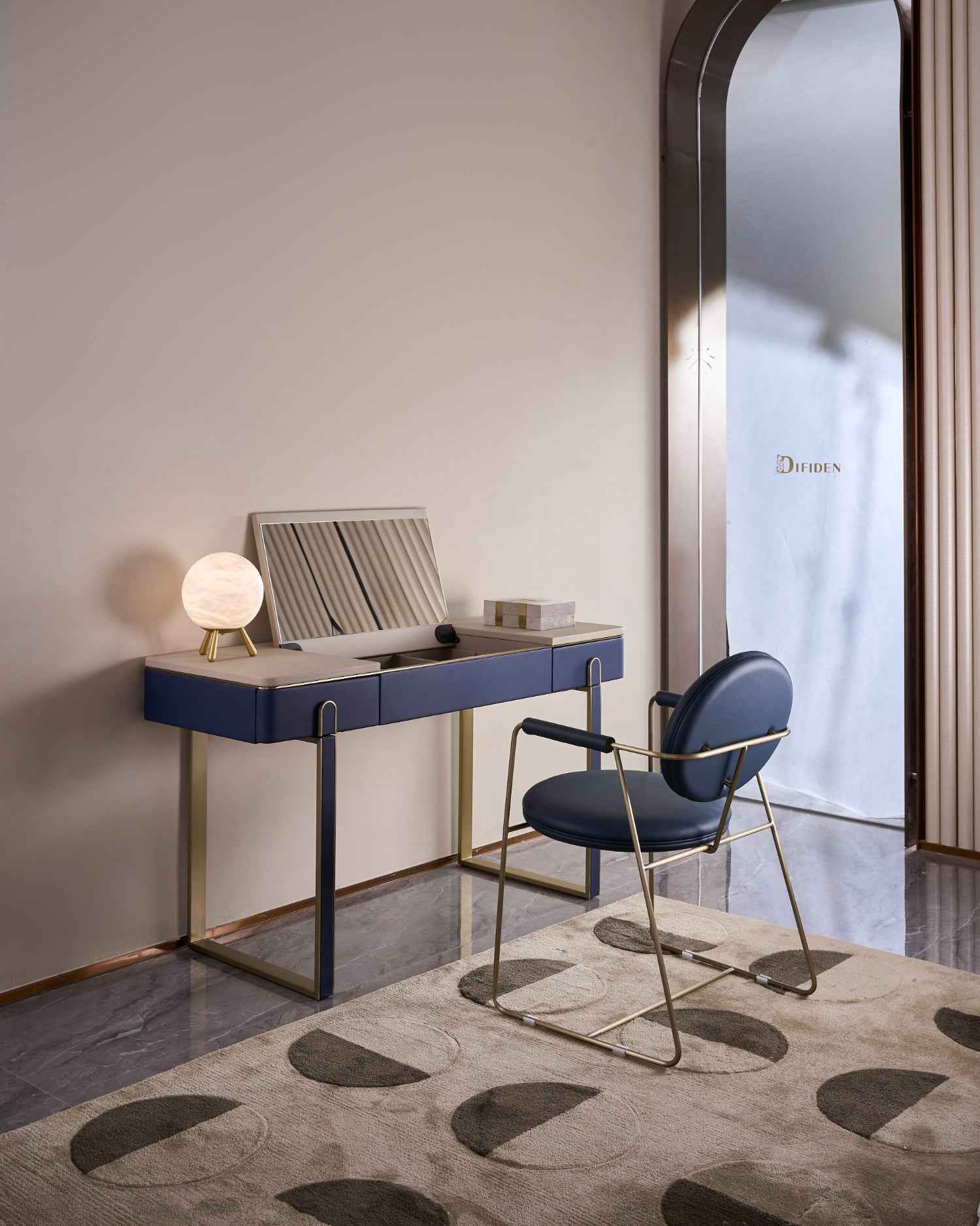 Italian minimal style dining chair HB5-2006-1 dining chair