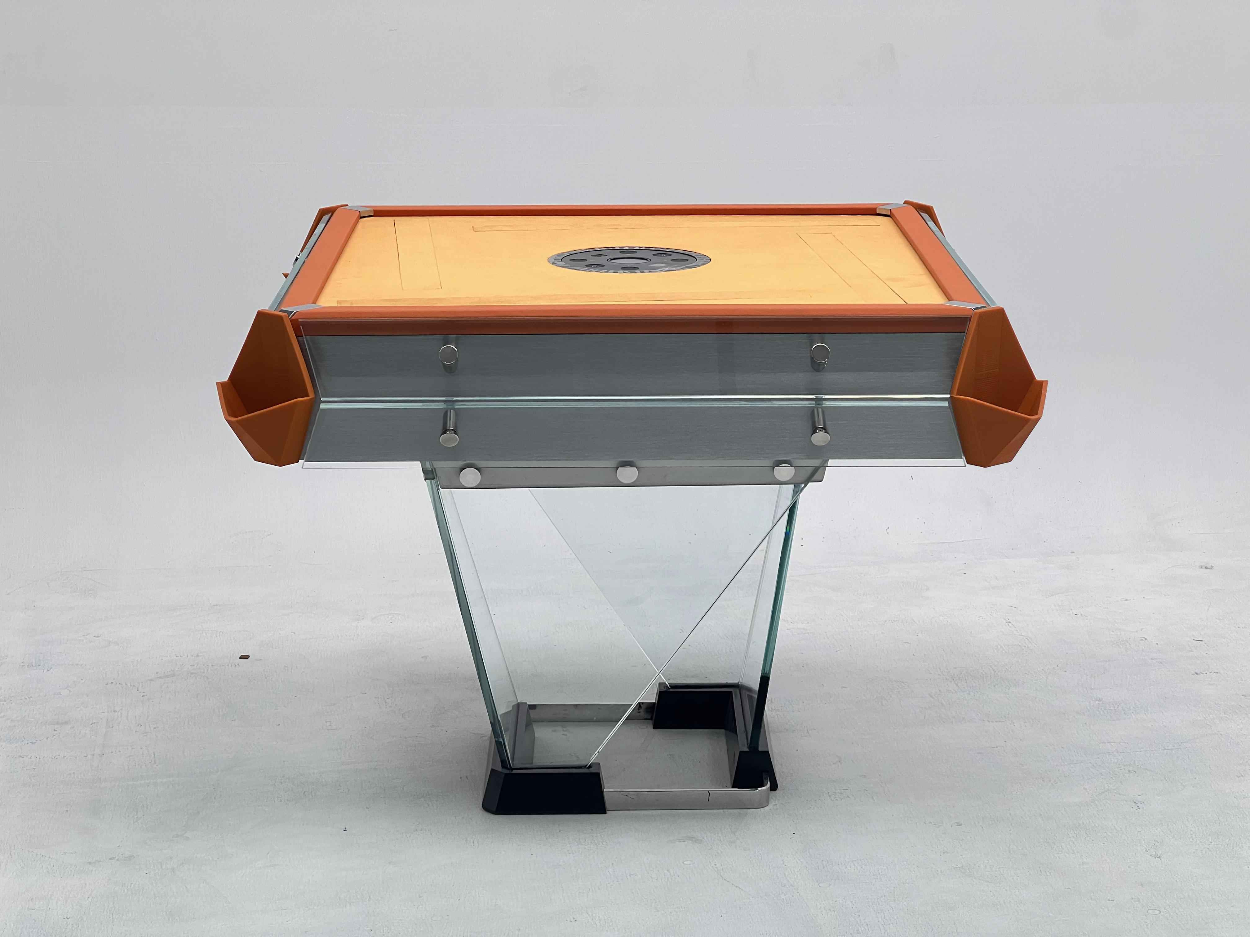 ASSASSIN STAINED GLASS AUTOMATIC MAHJONG TABLE