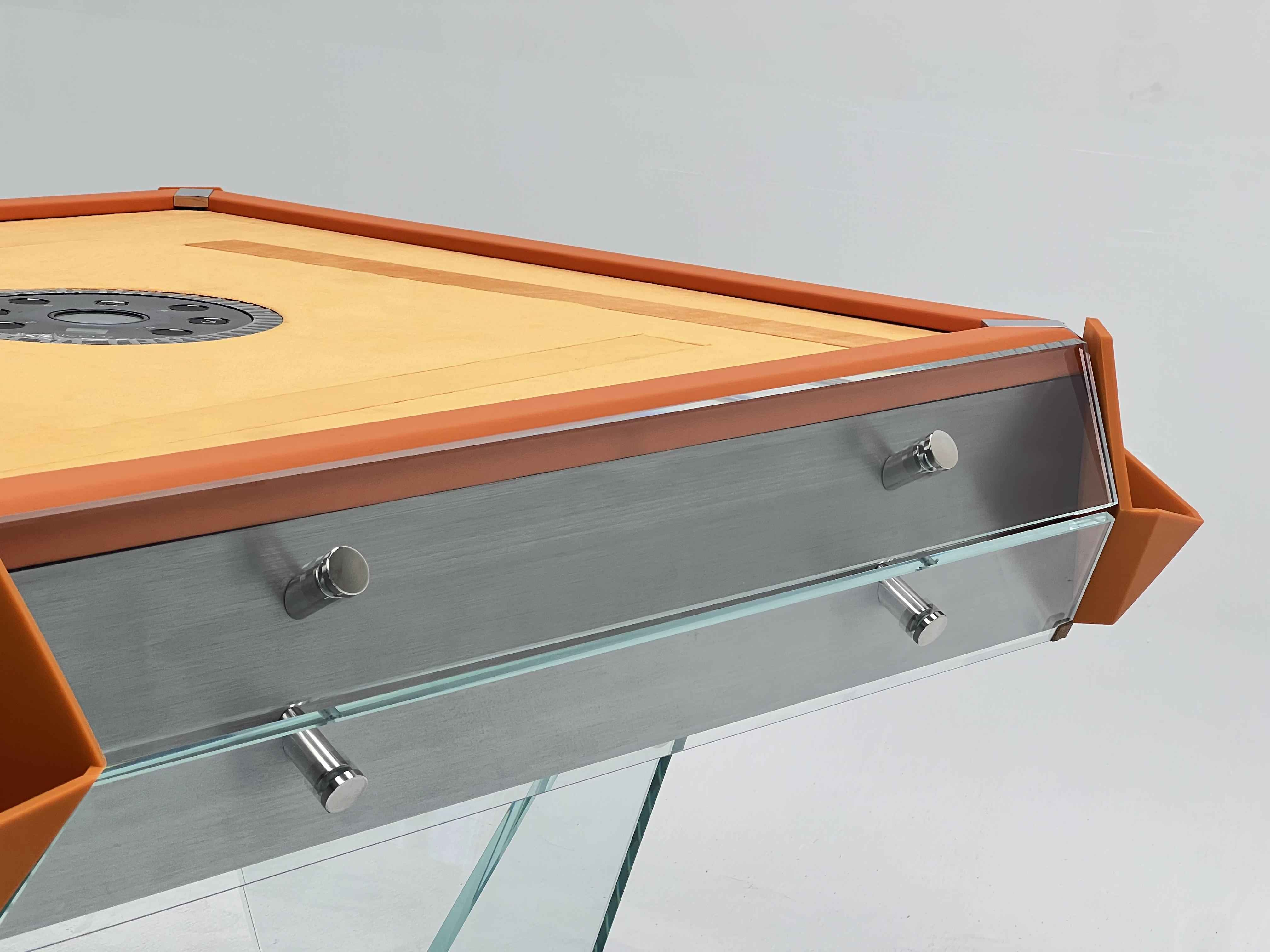 ASSASSIN STAINED GLASS AUTOMATIC MAHJONG TABLE