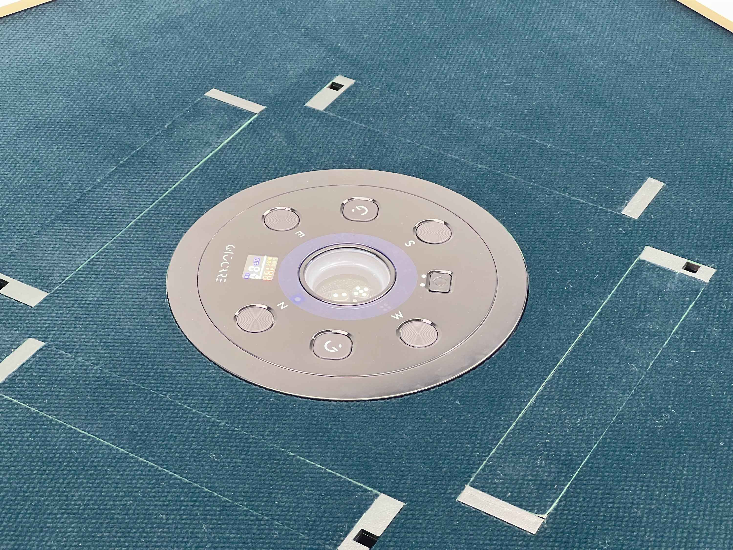 Light luxury cone type automatic mahjong table