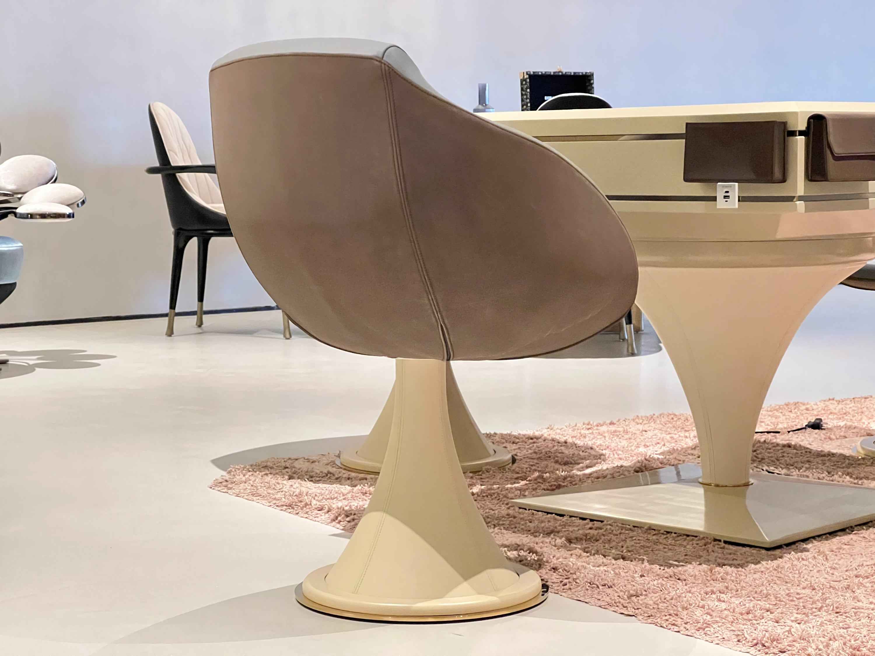 Light luxury cone type automatic mahjong table